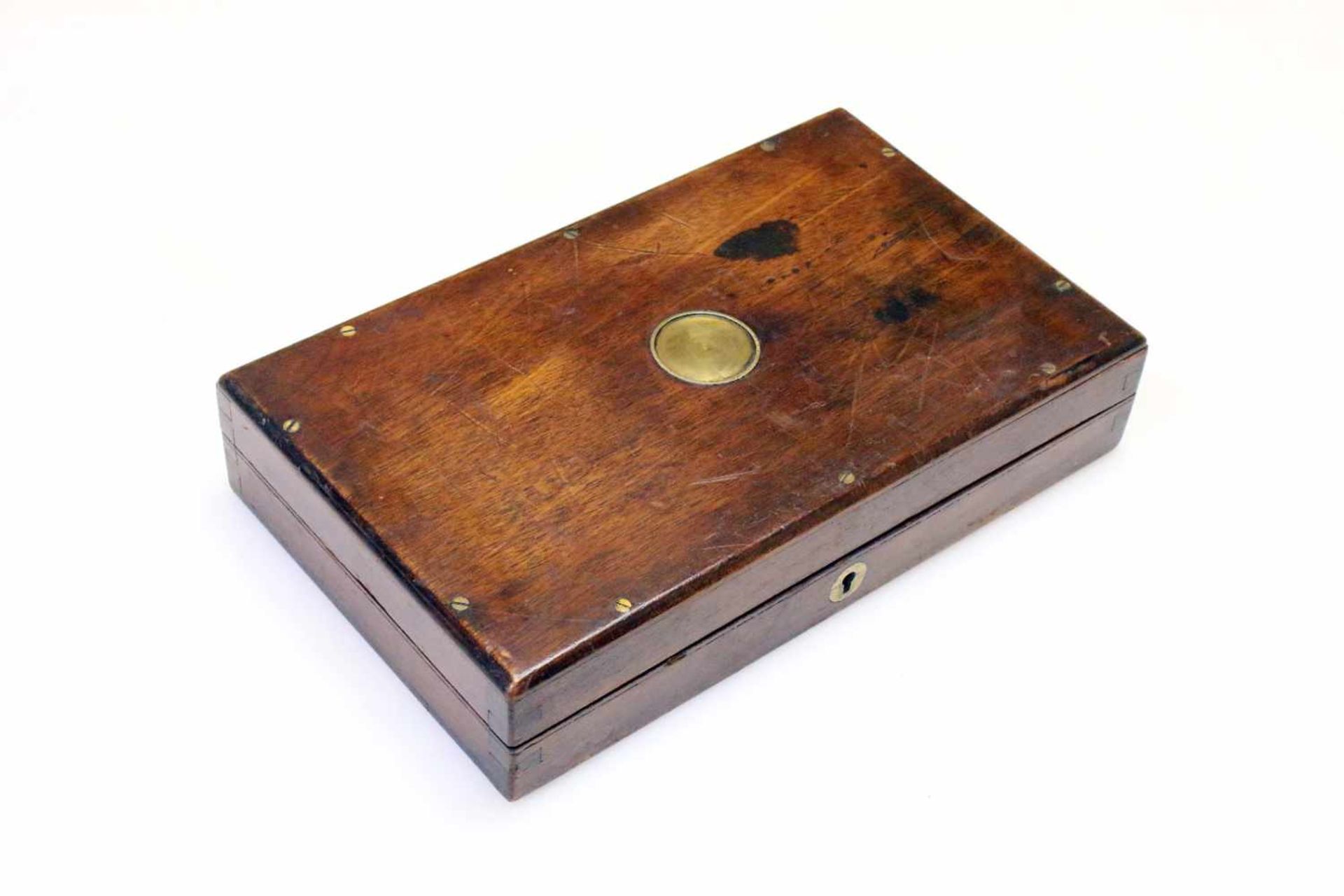 Bündelrevolver - Mod. Allens Patent um 1850 (England) im Kasten Cal. 9mm Perk., (wohl .36), - Bild 8 aus 8