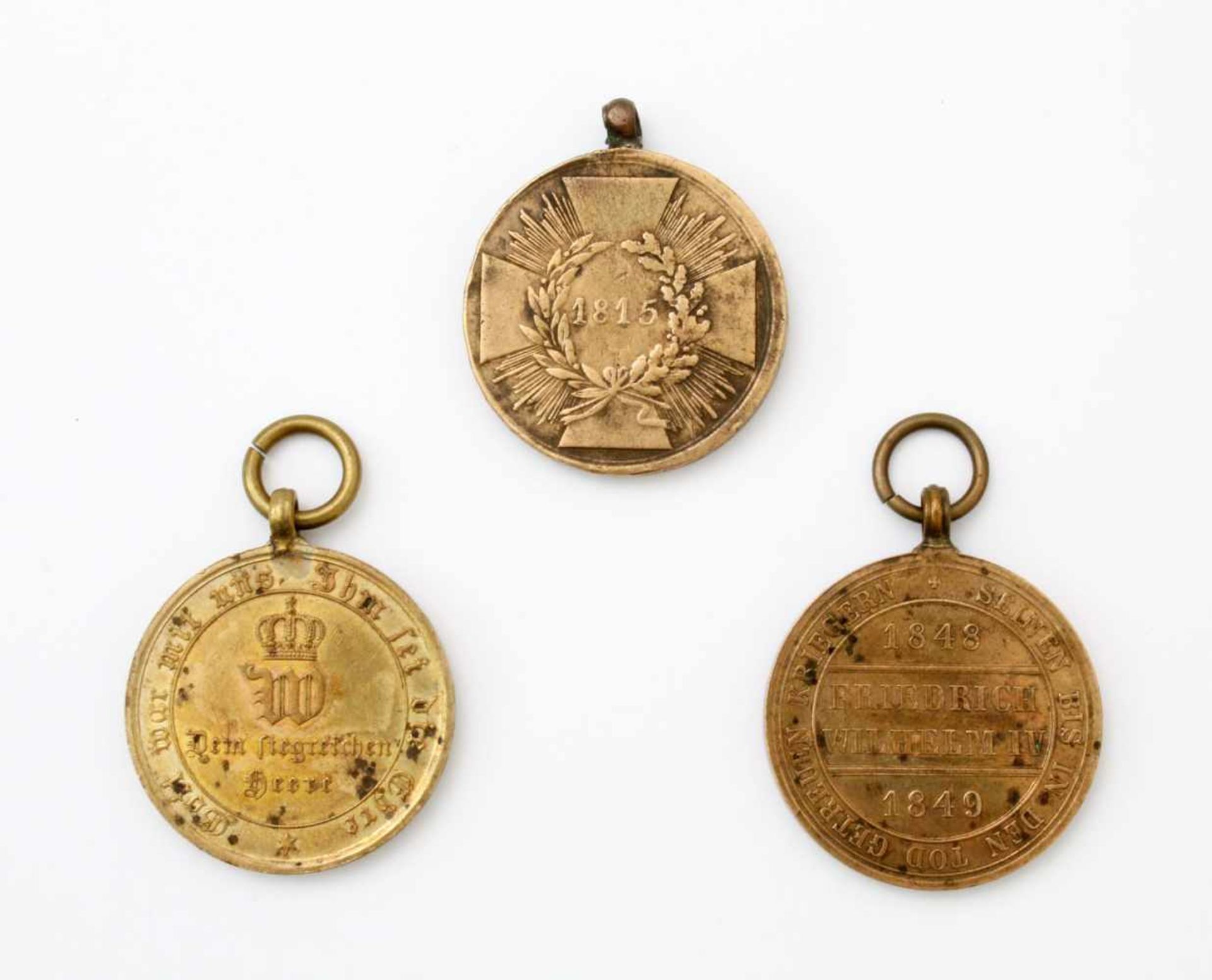 Preussen / Deutsches Reich - Kriegsdenkmünzen, Ordensminiaturen u.a. 14 Teile: Kriegsdenkmünze für - Bild 4 aus 4