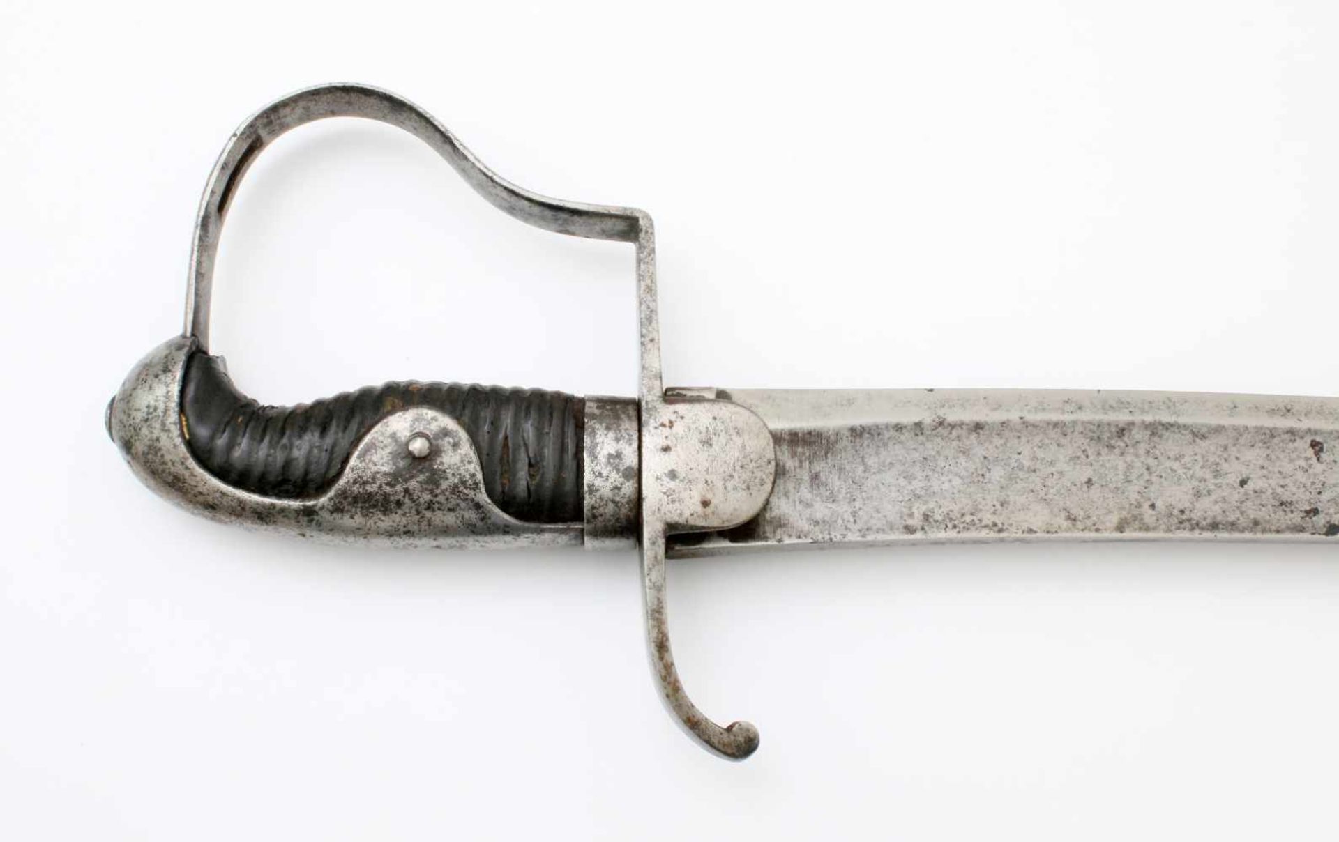 Preussen - Säbel M1811 sogenannter "Blüchersäbel" Breite, gekehlte Rückenklinge, eisernes - Bild 4 aus 4