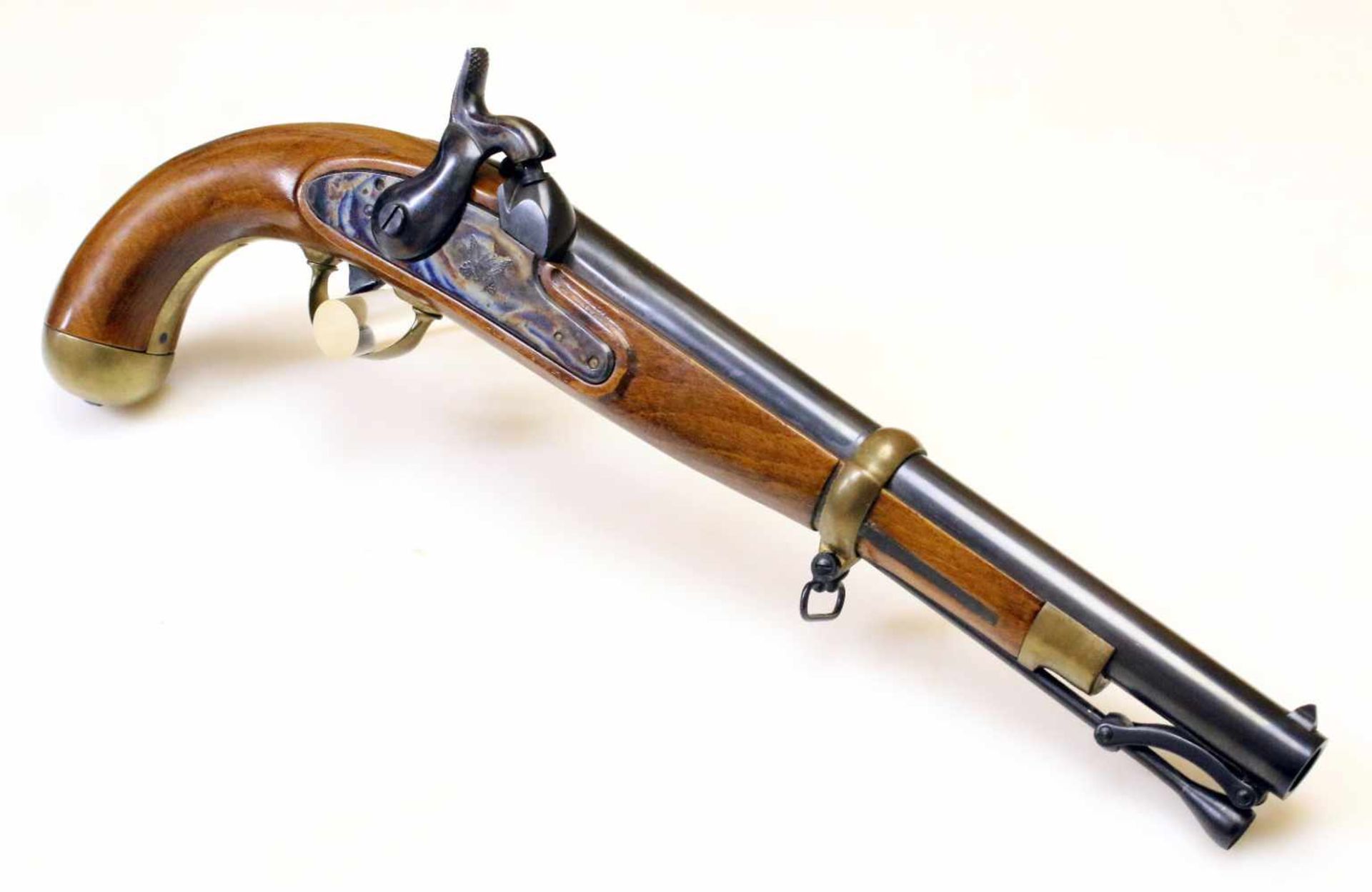 Perkussionspistole - I.A.B. (Marcheno), Modell: US 1855 Carbine-Cavalry Cal. .58, Nr. 13865. 6- - Bild 2 aus 9