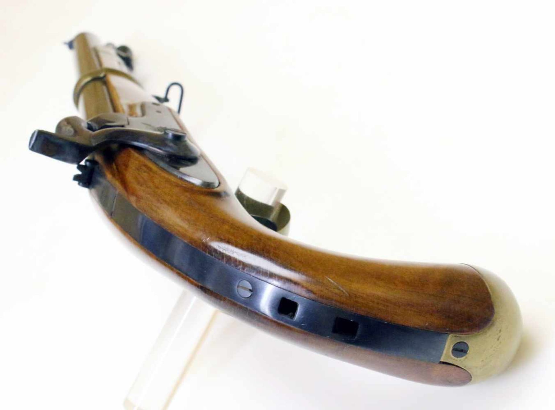 Perkussionspistole - I.A.B. (Marcheno), Modell: US 1855 Carbine-Cavalry Cal. .58, Nr. 13865. 6- - Bild 8 aus 9