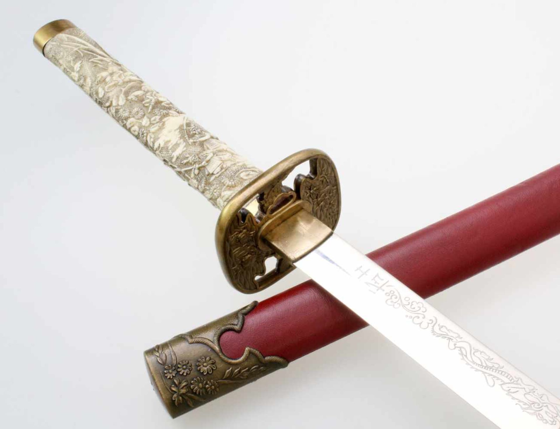 Japan Schwert "Katana" - 20. Jahrhundert Qualitätvolle Sammleranfertigung, nicht geschärfte, - Image 6 of 6