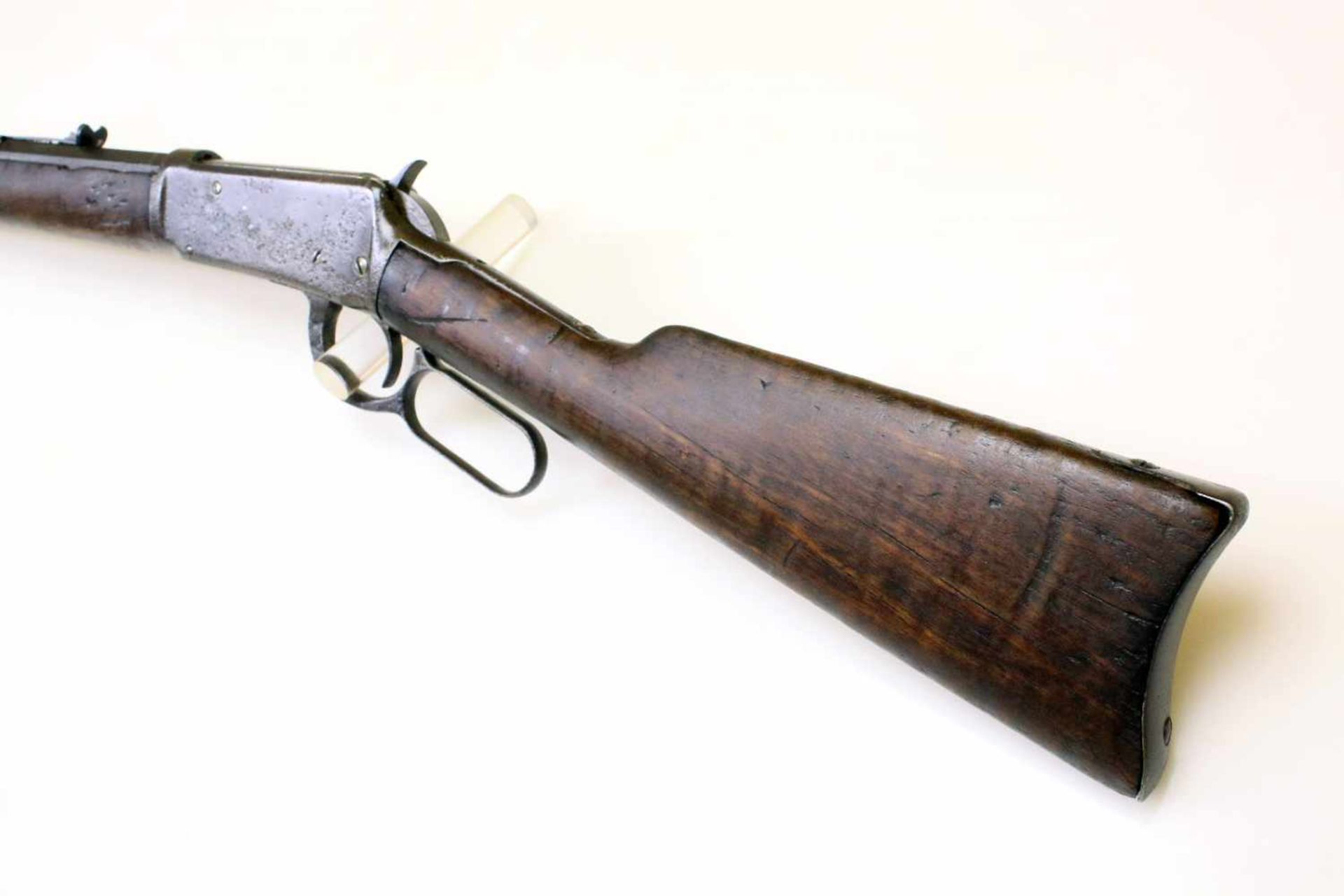 Unterhebelrepetierbüchse Winchester Mod. 1894 Gezogener Oktagonlauf im Cal. .30 W.C.F. Auf dem - Bild 7 aus 11