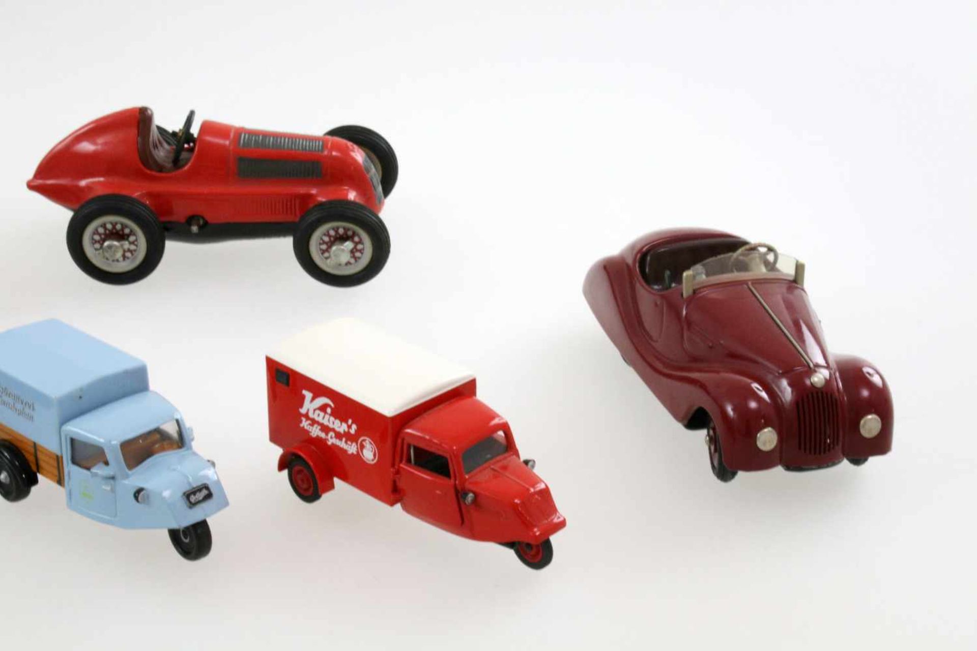 6 Schuco Autos 1.) Command Car 2000, OVP, Beschreibung, Schlüssel; 2.) Studio Mercedes 1936, OVP, - Bild 4 aus 6