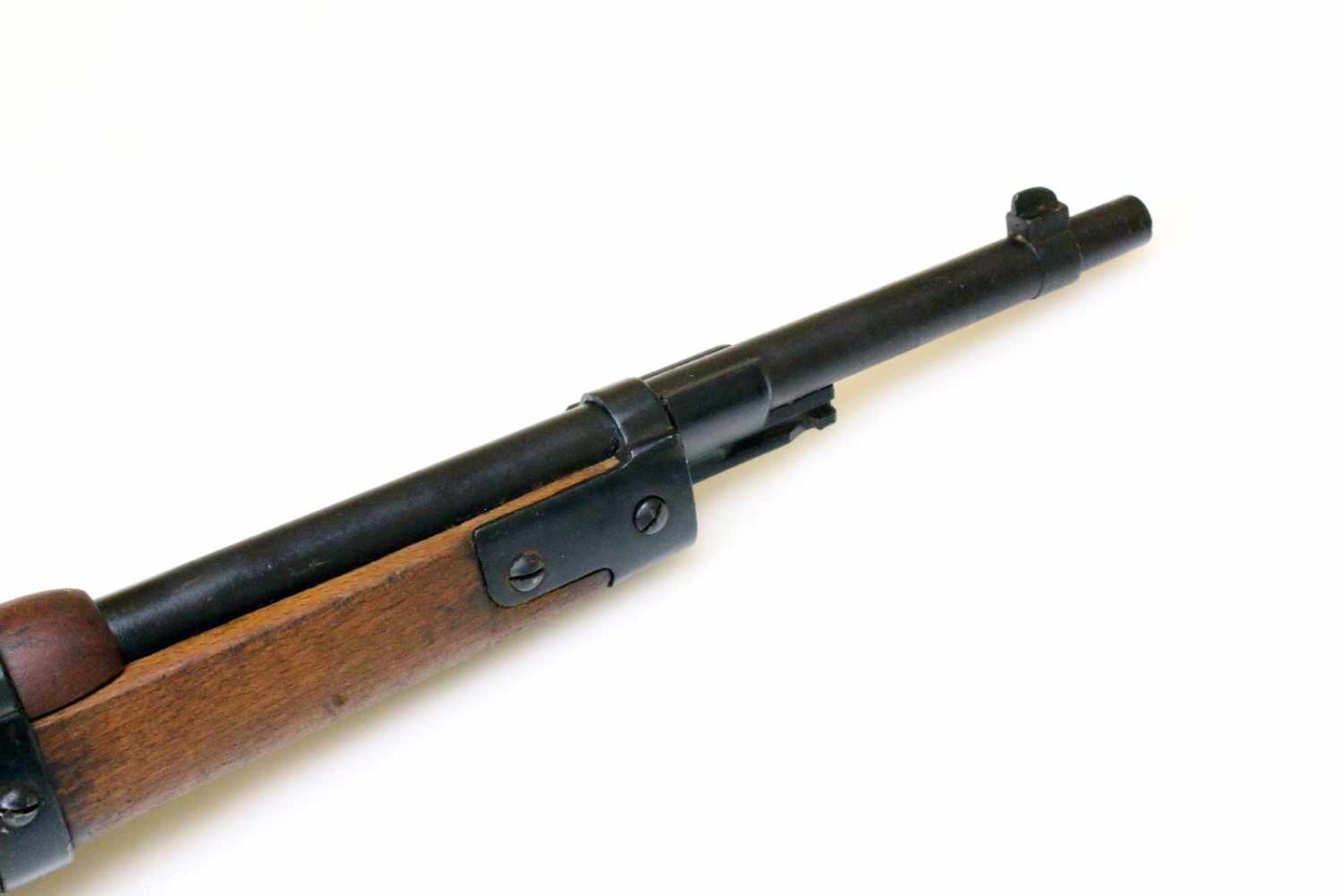 Karabiner Carcano M1938 Cal. 7,35mm carc., Lauf blank, Nr. Y871. Waffe gefertigt 1939 in Terni. - Bild 5 aus 12