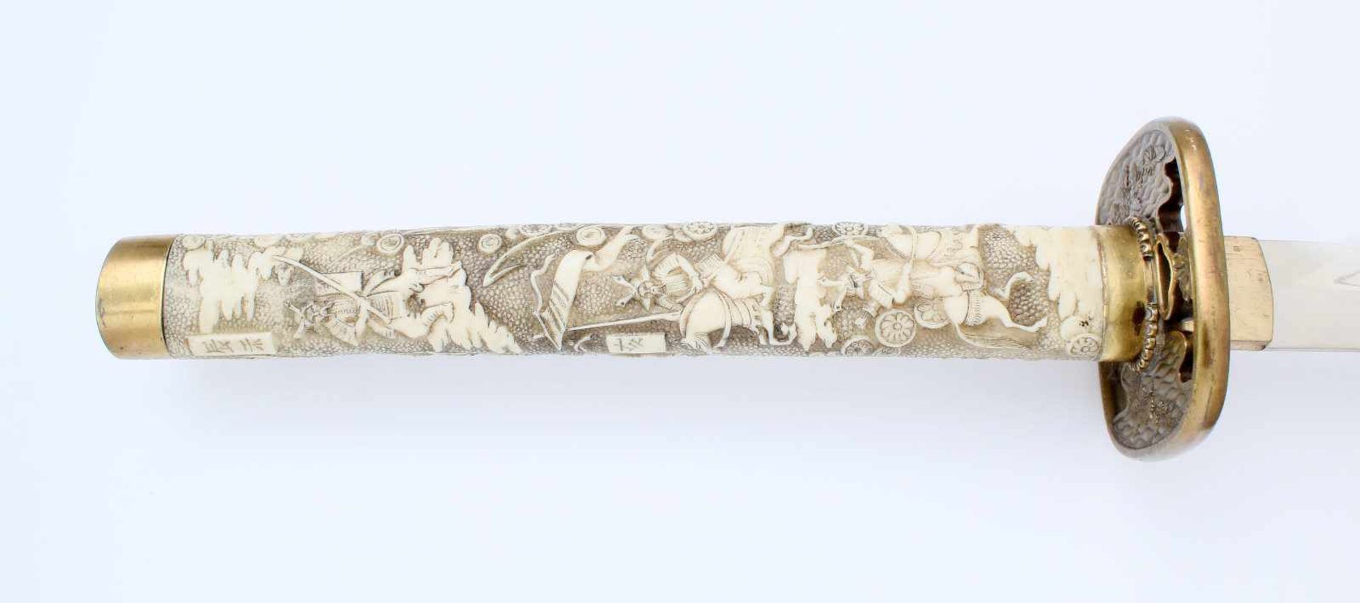 Japan Schwert "Katana" - 20. Jahrhundert Qualitätvolle Sammleranfertigung, nicht geschärfte, - Bild 4 aus 6