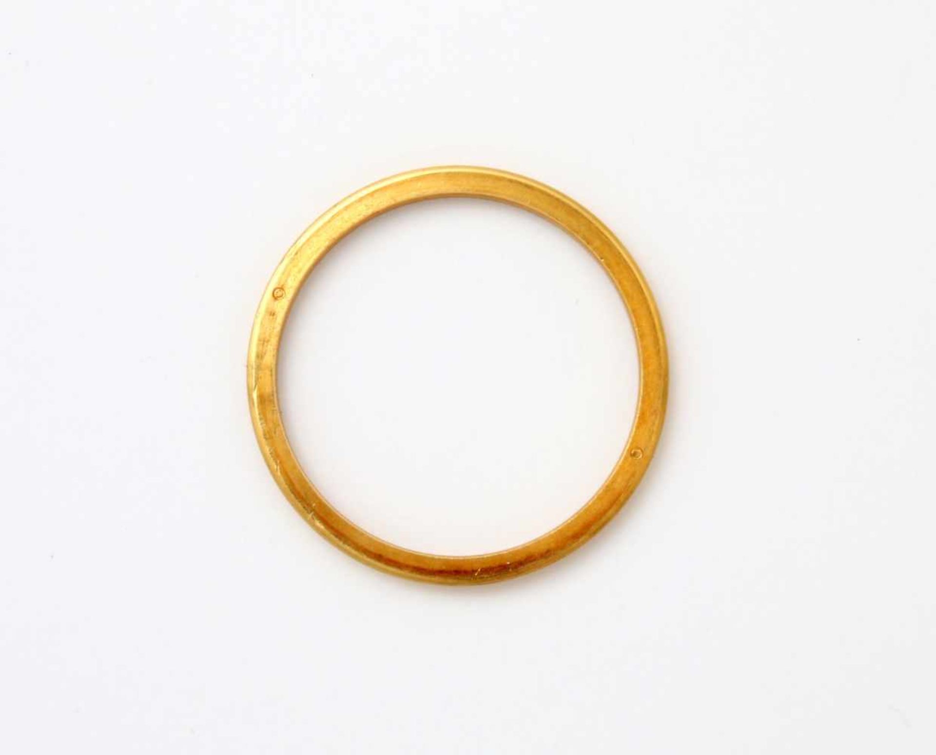 Rolex Lünette Gelbgold für Damen Ladydate GG 750, Ø 25 mm, sehr guter Zustand. Gewicht: 2,5 g. - Image 3 of 3