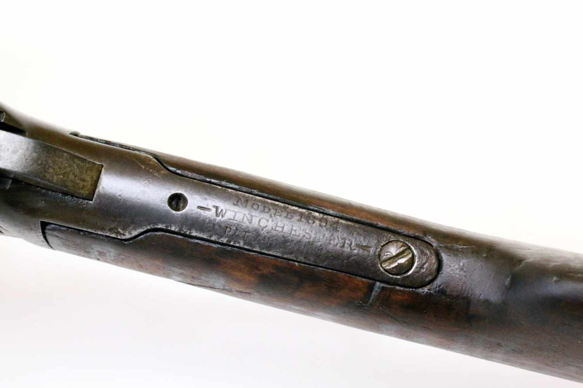 Unterhebelrepetierbüchse Winchester Mod. 1894 Gezogener Oktagonlauf im Cal. .30 W.C.F. Auf dem - Bild 10 aus 11