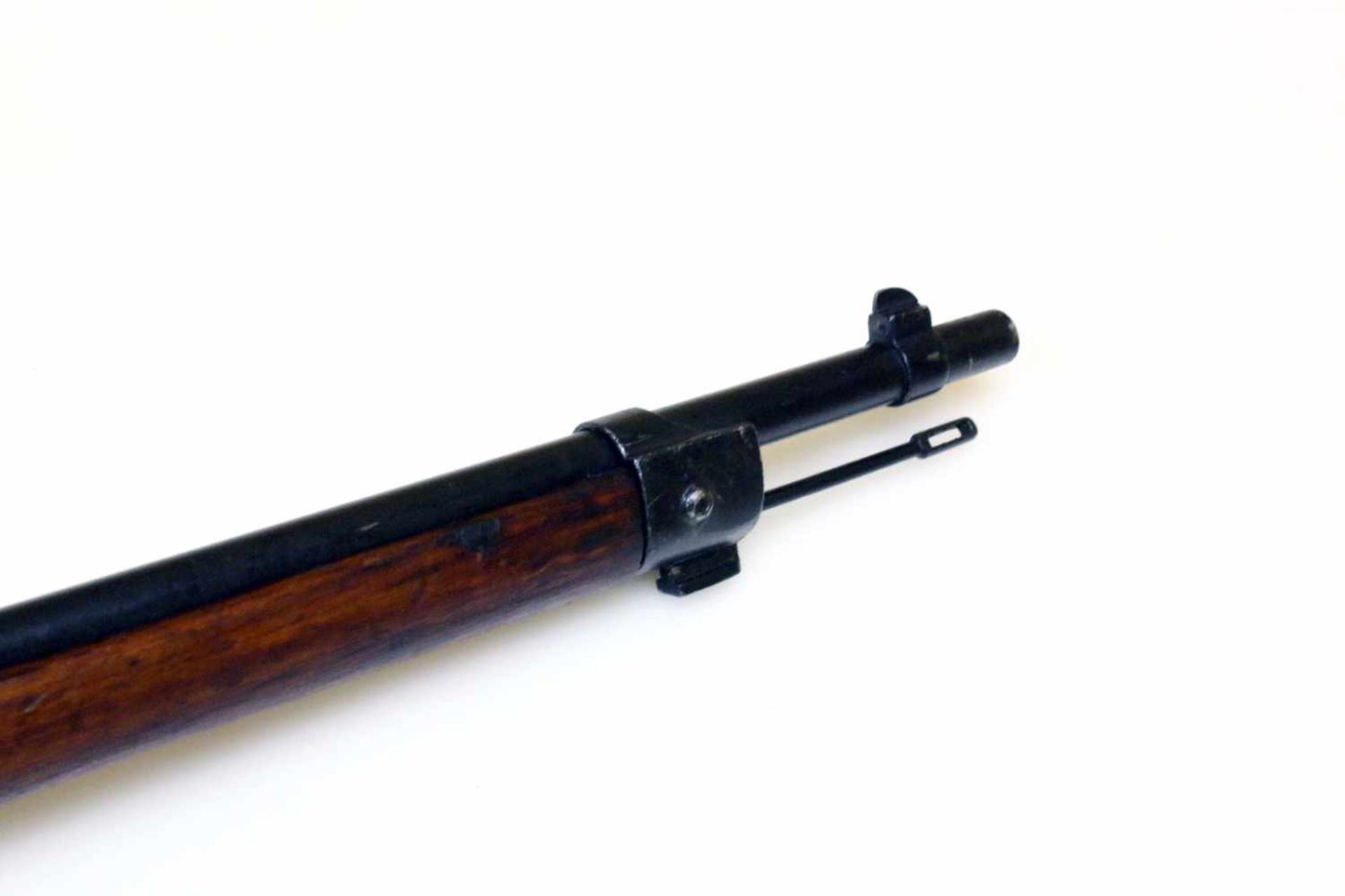 Gewehr Carcano M1891 Cal. 6,5 x 52mm, Laufseele matt, rauh. Auf der Laufwurzel bez. "Terni / 18", - Bild 5 aus 11
