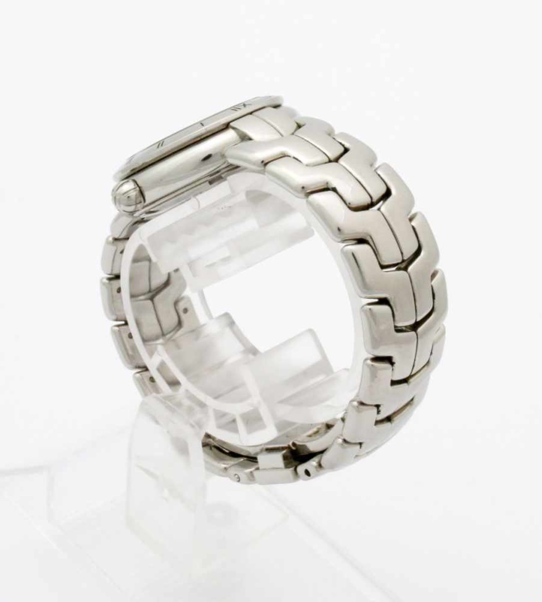 Armbanduhr TAG HEUER Link Ladies mit Brillanten Quarzwerk, Edelstahlgehäuse, Ø 29 mm, schwarzes - Image 7 of 7