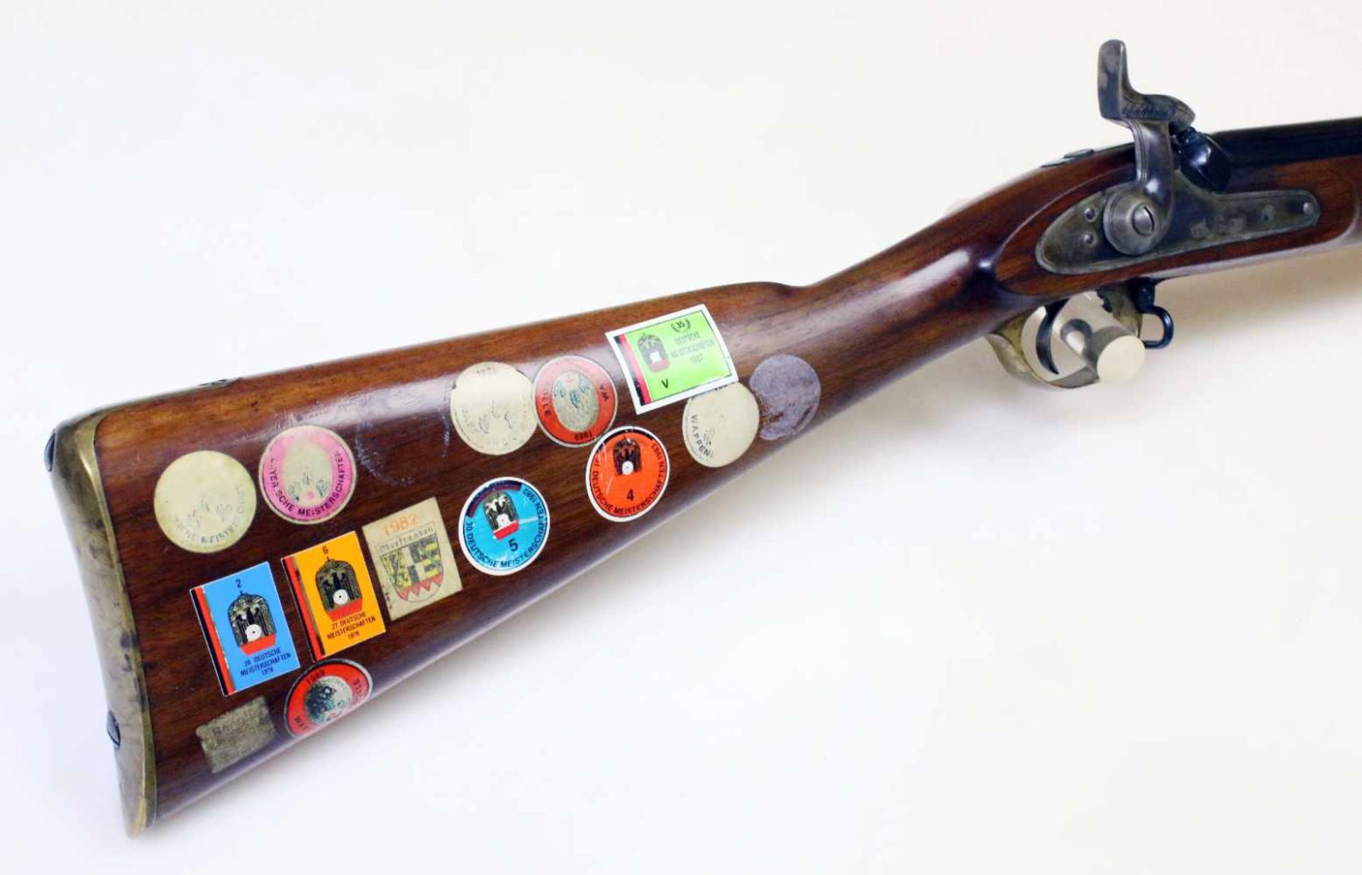Enfield M1858 2 Band Perkussions-Dienstgewehr von Parker Hale Birmingham England Cal. .58. - Bild 4 aus 12
