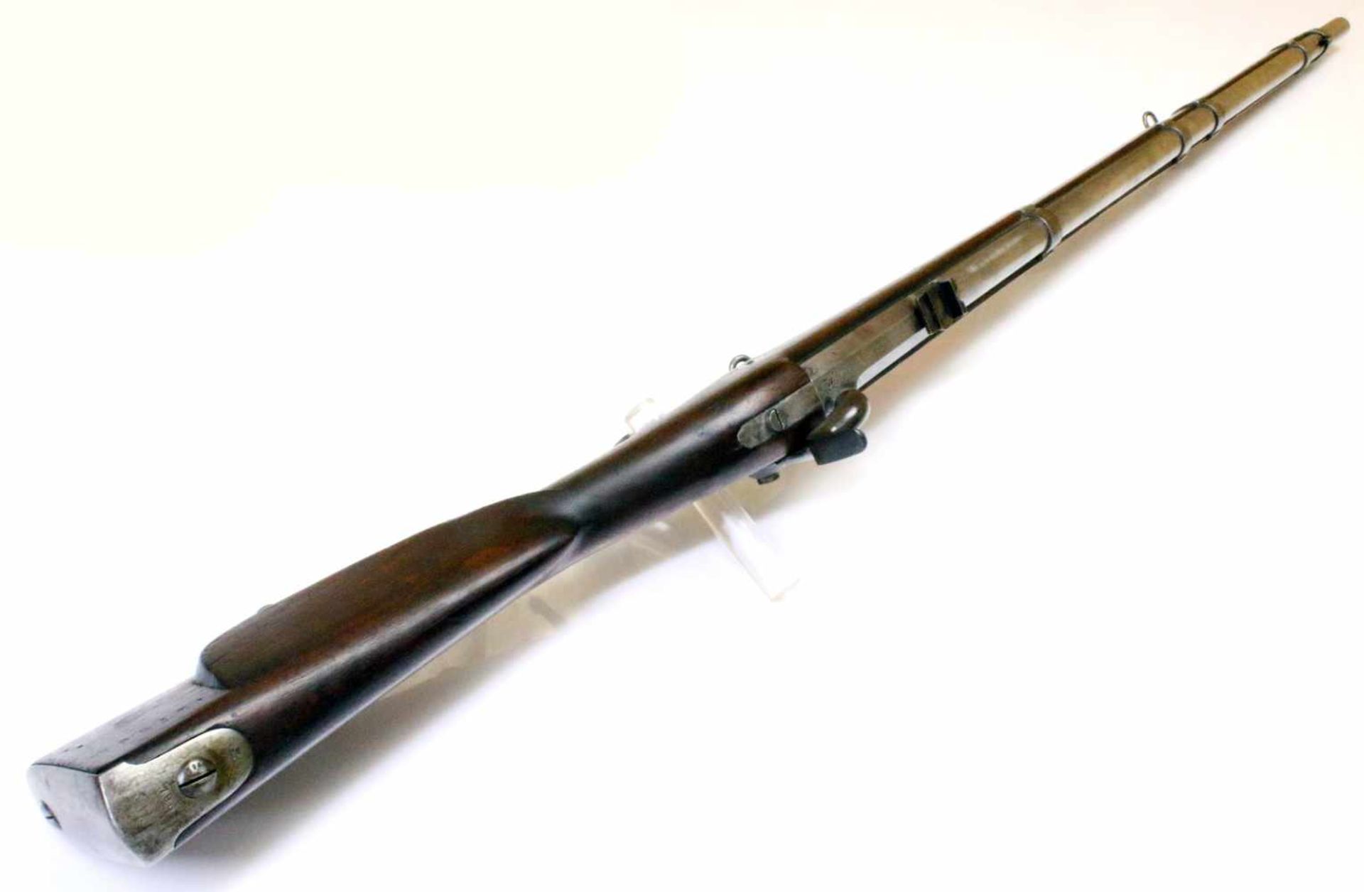 Perkussionsmuskete - P.J. Malherbe Dit Goffontaine Mod. 1851 Saxon / Dresden Rifle 4fach - Bild 6 aus 18