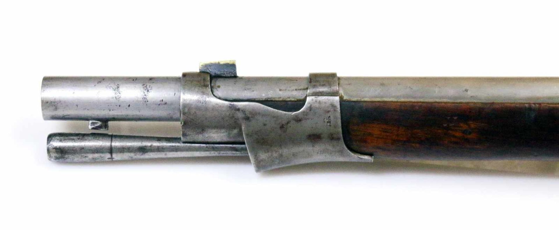 Perkussionsmuskete - P.J. Malherbe Dit Goffontaine Mod. 1851 Saxon / Dresden Rifle 4fach - Bild 9 aus 18