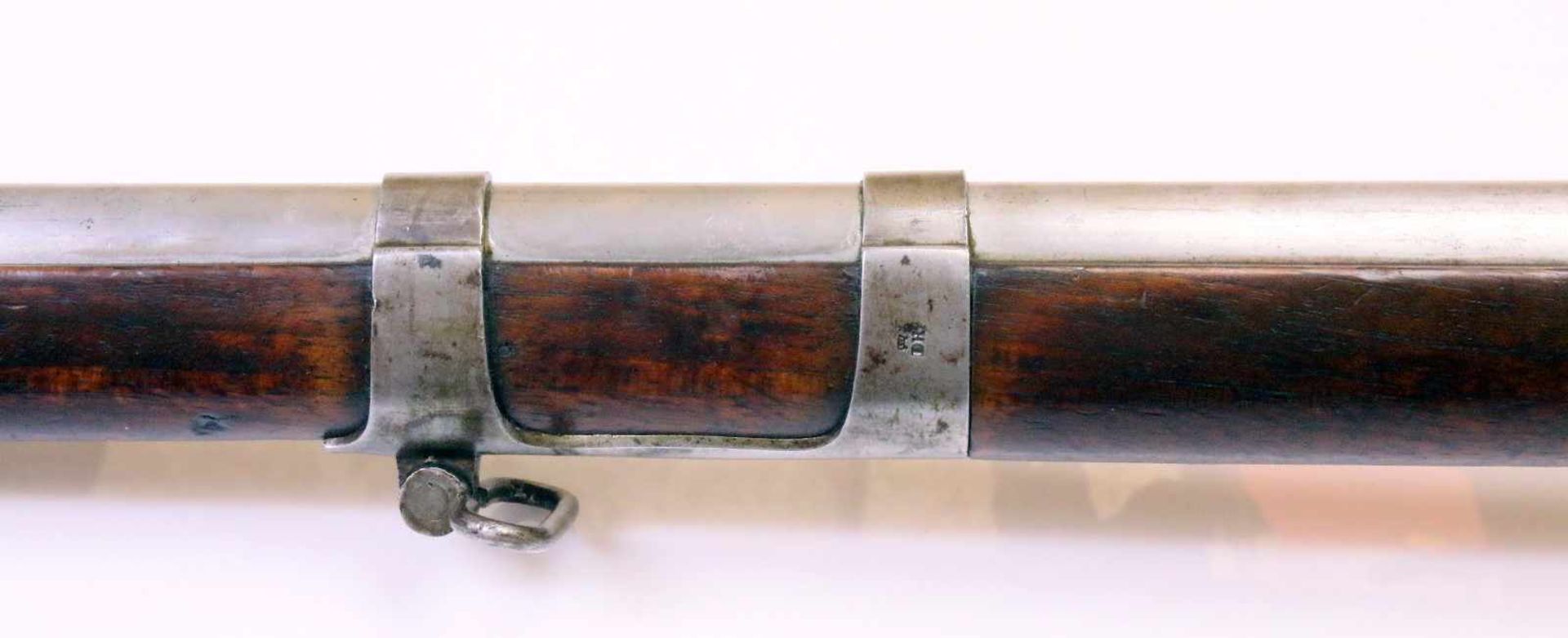 Perkussionsmuskete - P.J. Malherbe Dit Goffontaine Mod. 1851 Saxon / Dresden Rifle 4fach - Bild 10 aus 18