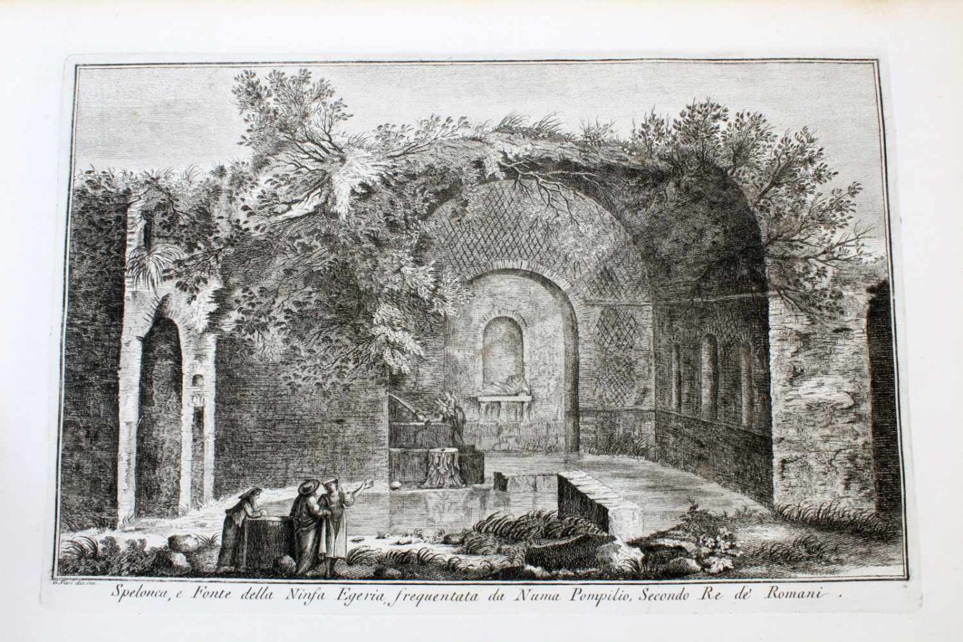 Roma - 64 Originalradierungen Ansichten von Rom - Giuseppe Vasi (1710 - 1782) Die Radierungen sind - Bild 59 aus 69
