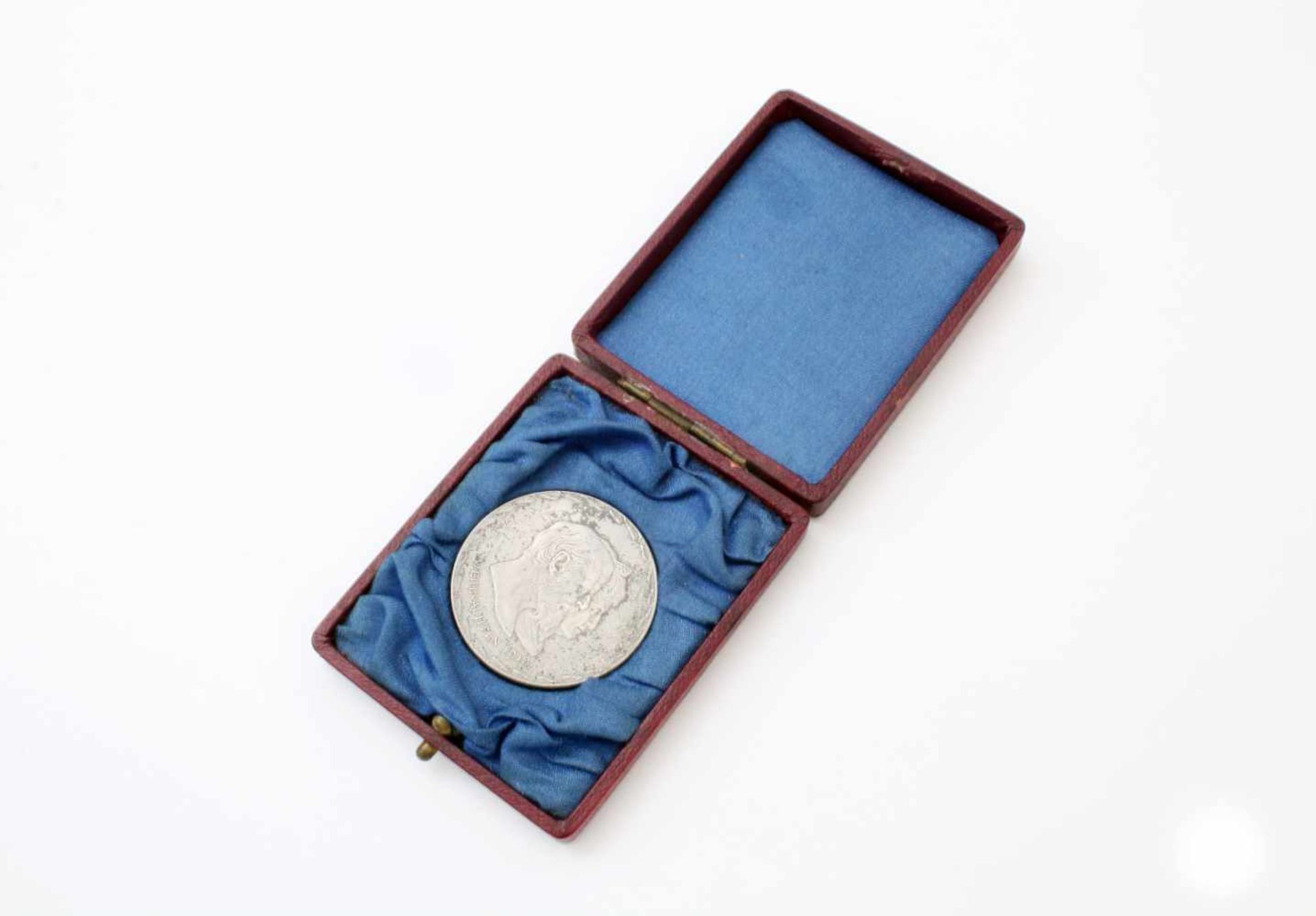 Medaille zur "Erinnerung an die goldene Hochzeit 20.02.1918" - Bayern, Ludwig III. Im Originaletui.