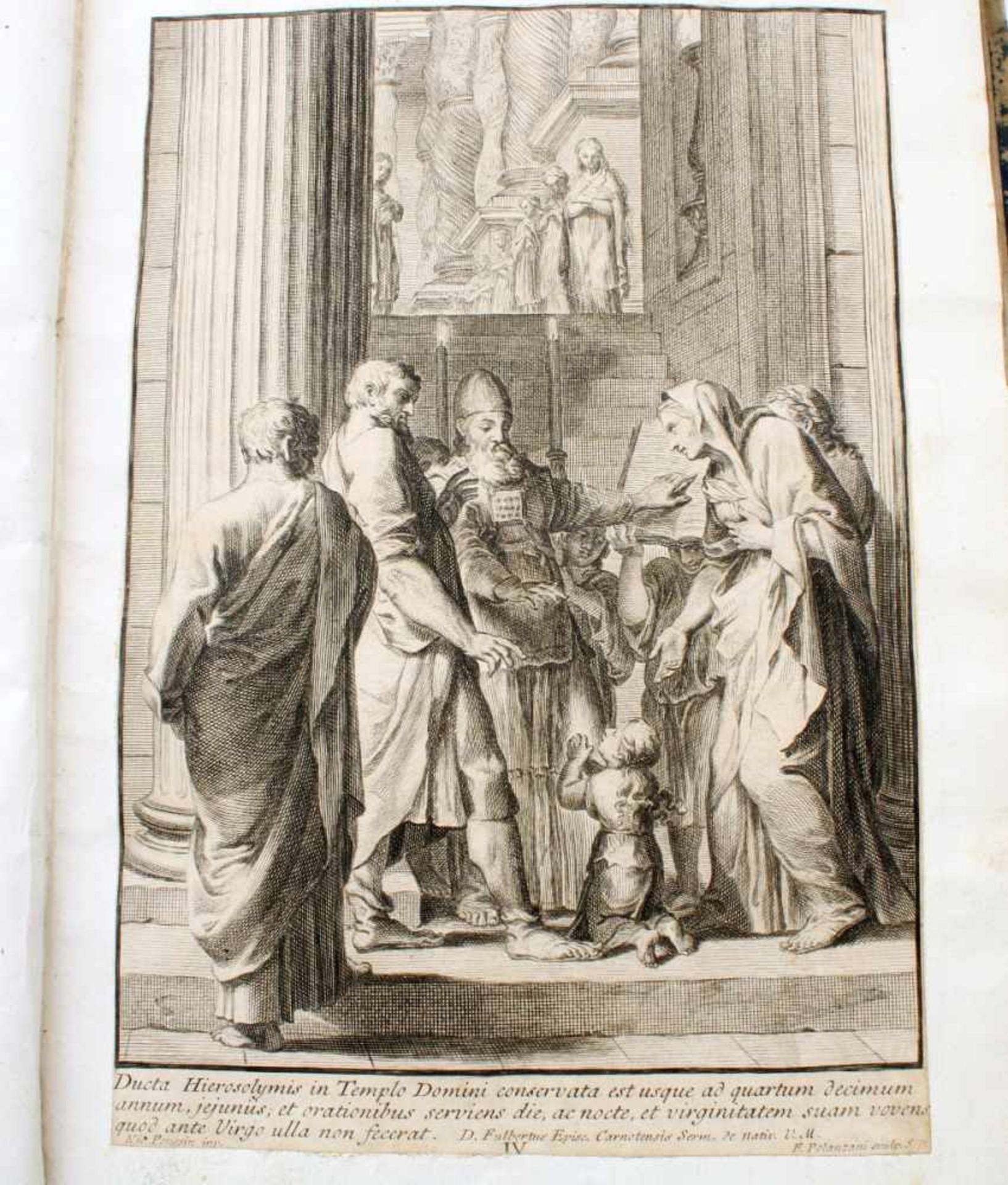 "Vita della gran machre di dio incisa in XXII. rami" - Nicolo Pussino (1594 - 1665) / Francesco - Bild 6 aus 25
