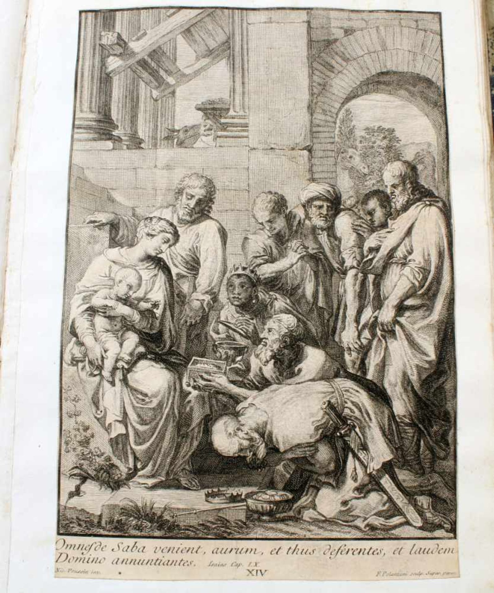 "Vita della gran machre di dio incisa in XXII. rami" - Nicolo Pussino (1594 - 1665) / Francesco - Bild 16 aus 25
