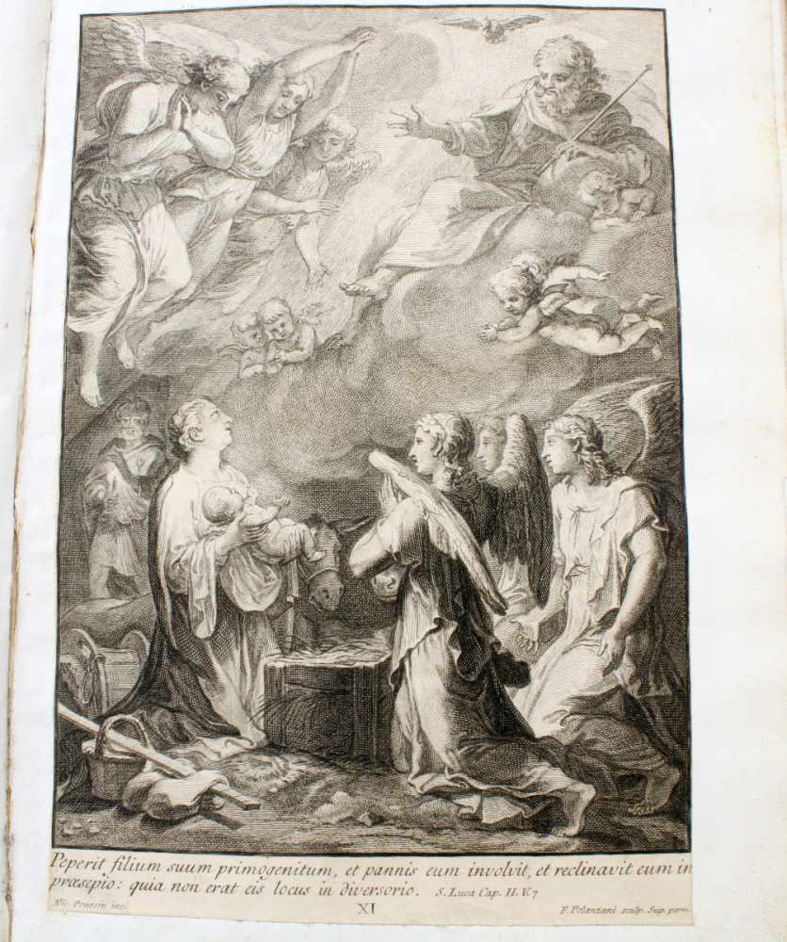 "Vita della gran machre di dio incisa in XXII. rami" - Nicolo Pussino (1594 - 1665) / Francesco - Bild 13 aus 25