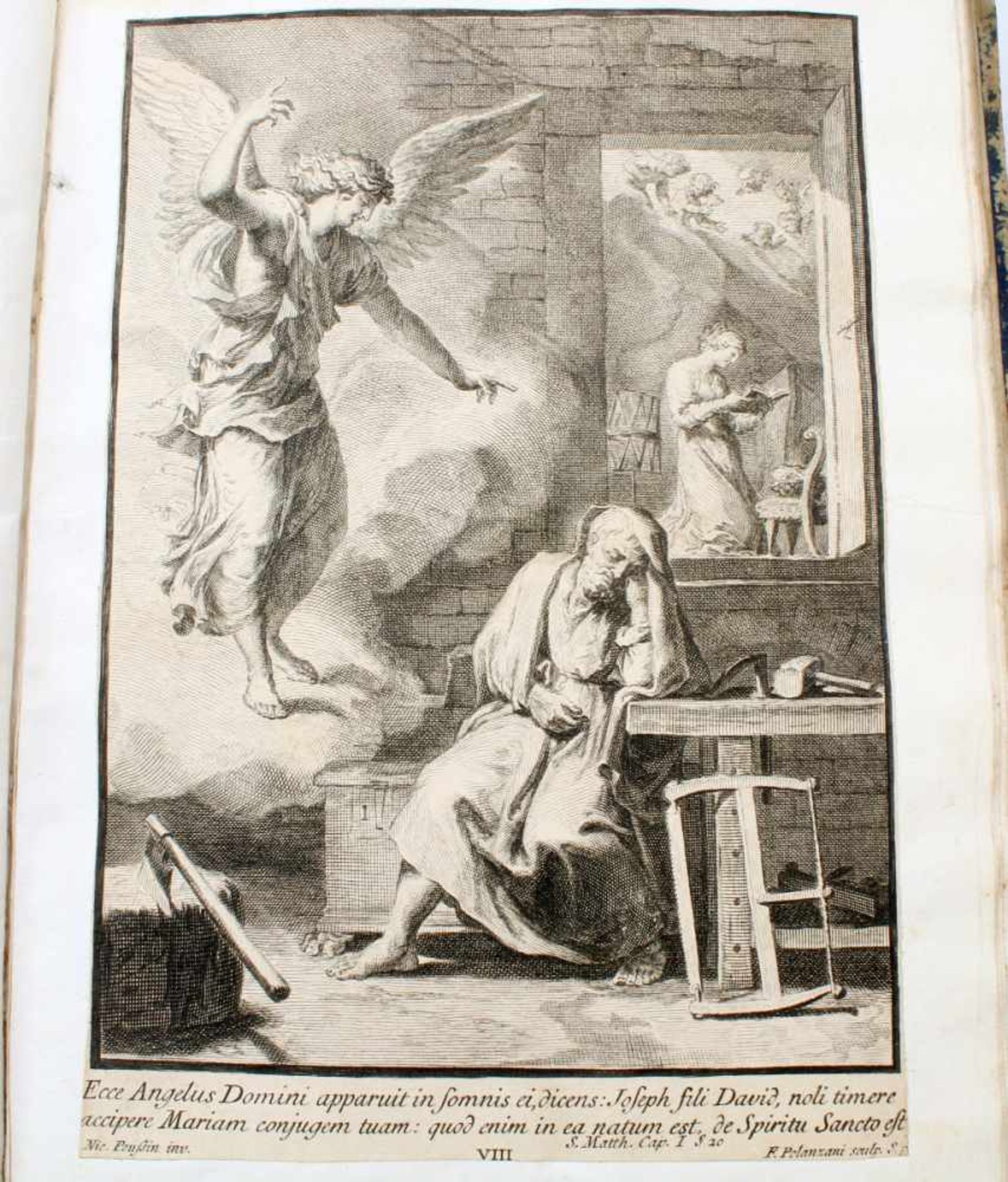 "Vita della gran machre di dio incisa in XXII. rami" - Nicolo Pussino (1594 - 1665) / Francesco - Bild 10 aus 25