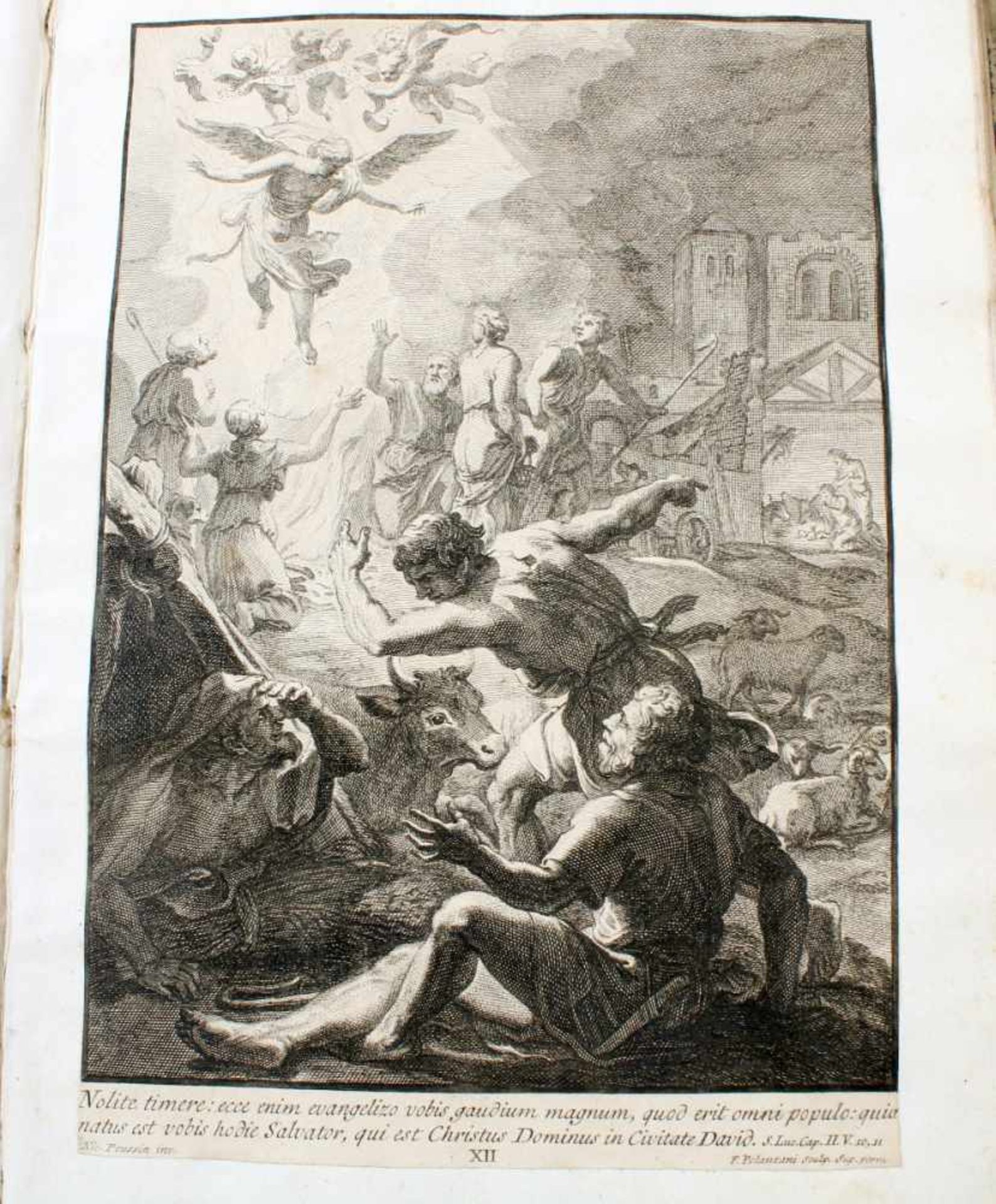 "Vita della gran machre di dio incisa in XXII. rami" - Nicolo Pussino (1594 - 1665) / Francesco - Bild 14 aus 25
