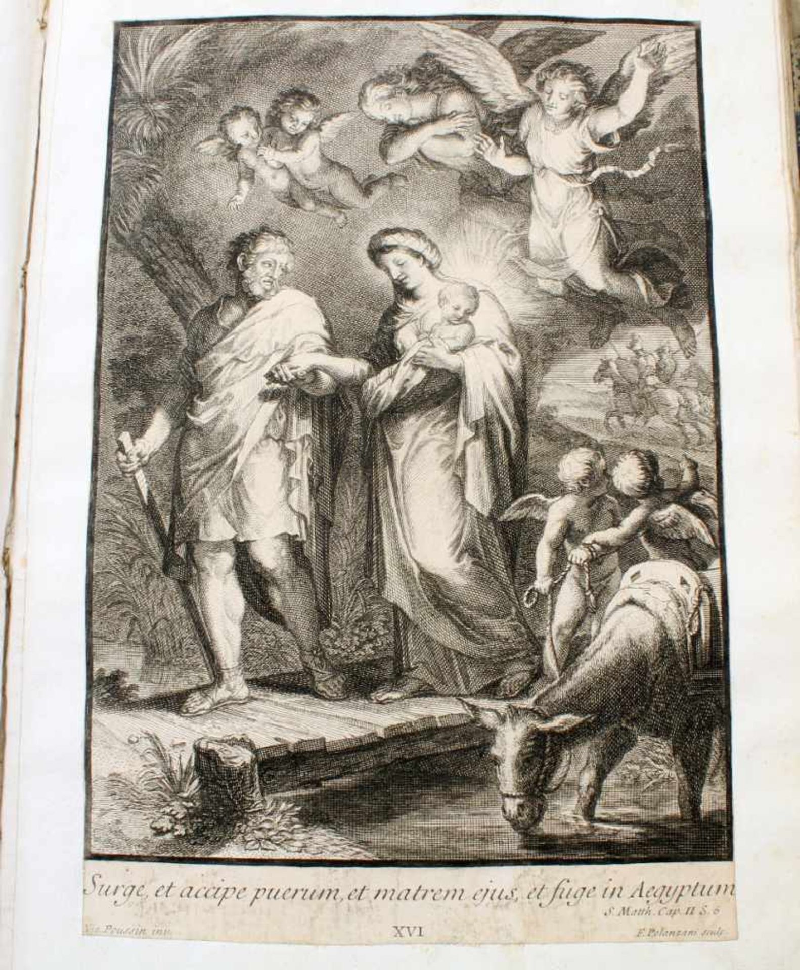 "Vita della gran machre di dio incisa in XXII. rami" - Nicolo Pussino (1594 - 1665) / Francesco - Bild 18 aus 25