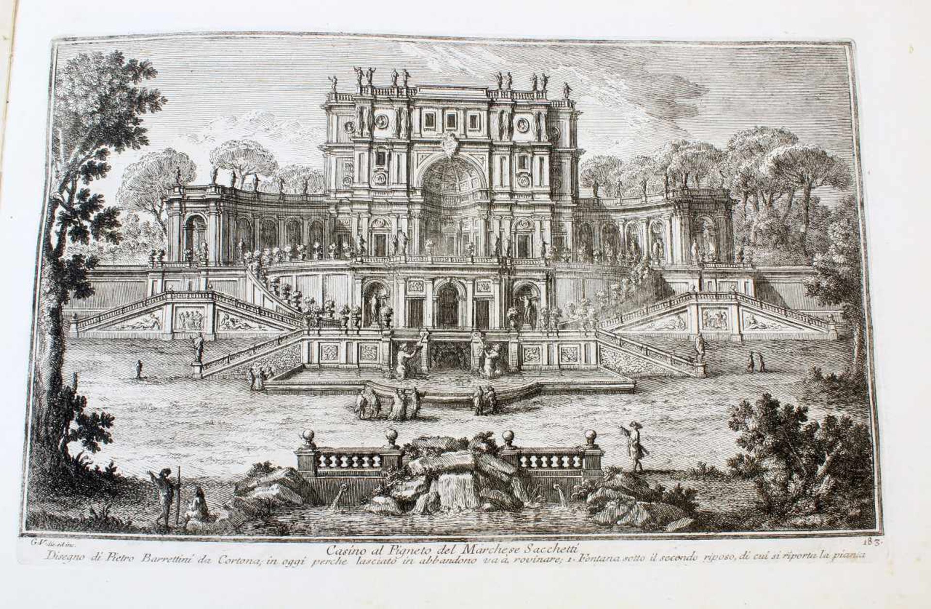 Roma - 64 Originalradierungen Ansichten von Rom - Giuseppe Vasi (1710 - 1782)Die Radierungen sind - Bild 62 aus 69