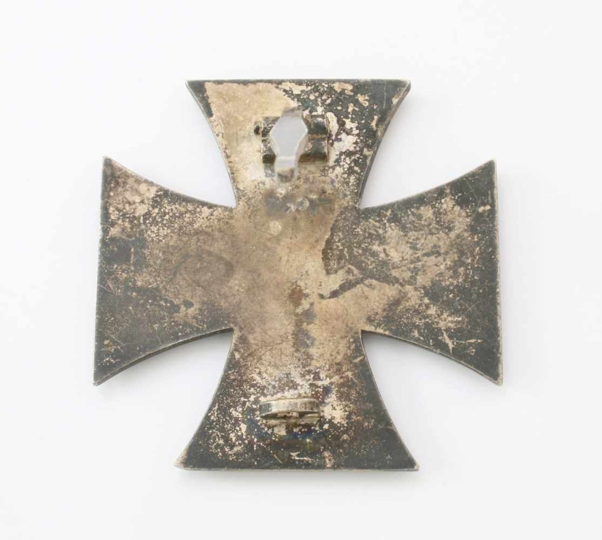2. Weltkrieg - Eisernes Kreuz 1. Klasse 1939 im EtuiFlache Ausführung, taillierte Nadel, ohne - Bild 2 aus 3