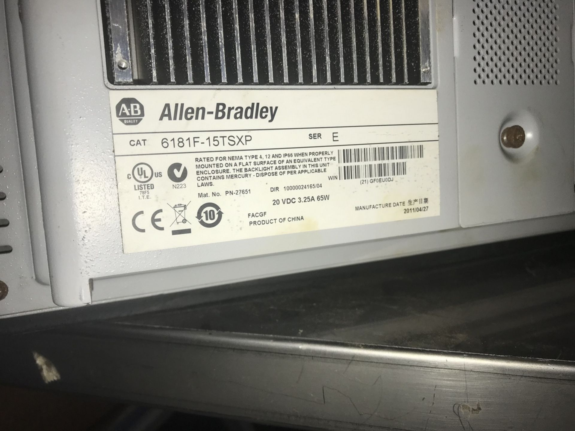 Allen-Bradley Solid State 1500P - Image 3 of 3
