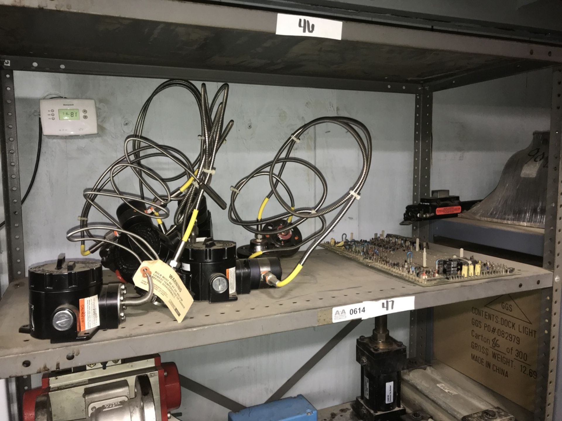 Contents of Shelf including boards, transmitters