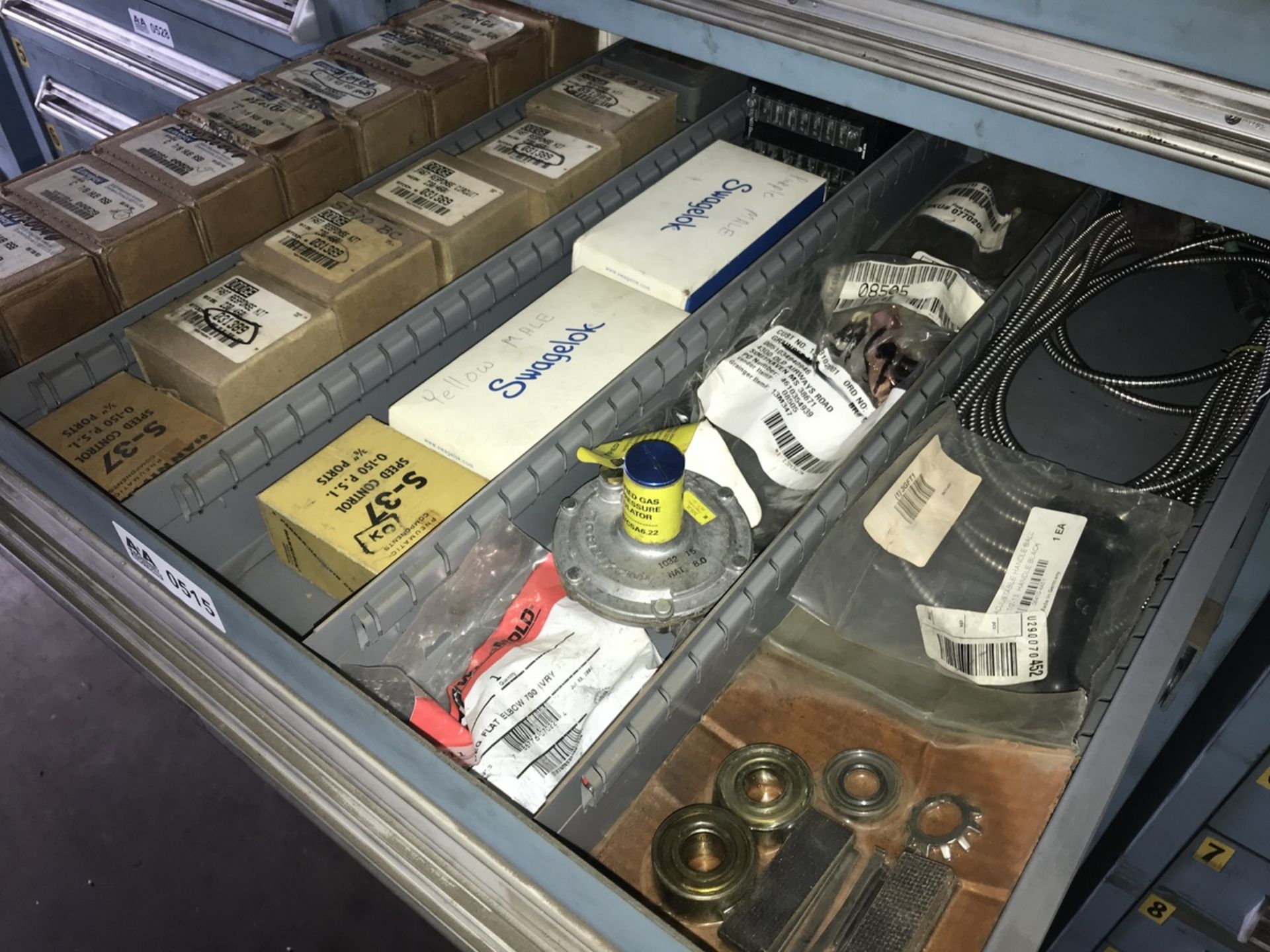 Contents of Drawer including Dodge fast response circuit supply, lovejoy couplings, swagelok - Image 2 of 3