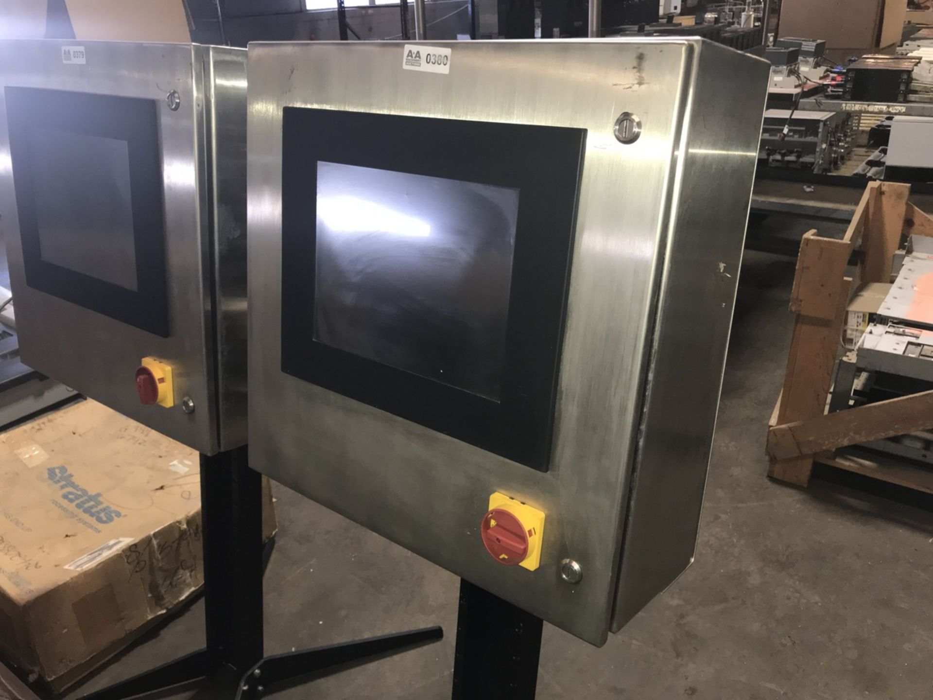 Hammond Manufacturing Operator Control Cabinet with Touch Screen Monitor - Image 2 of 4