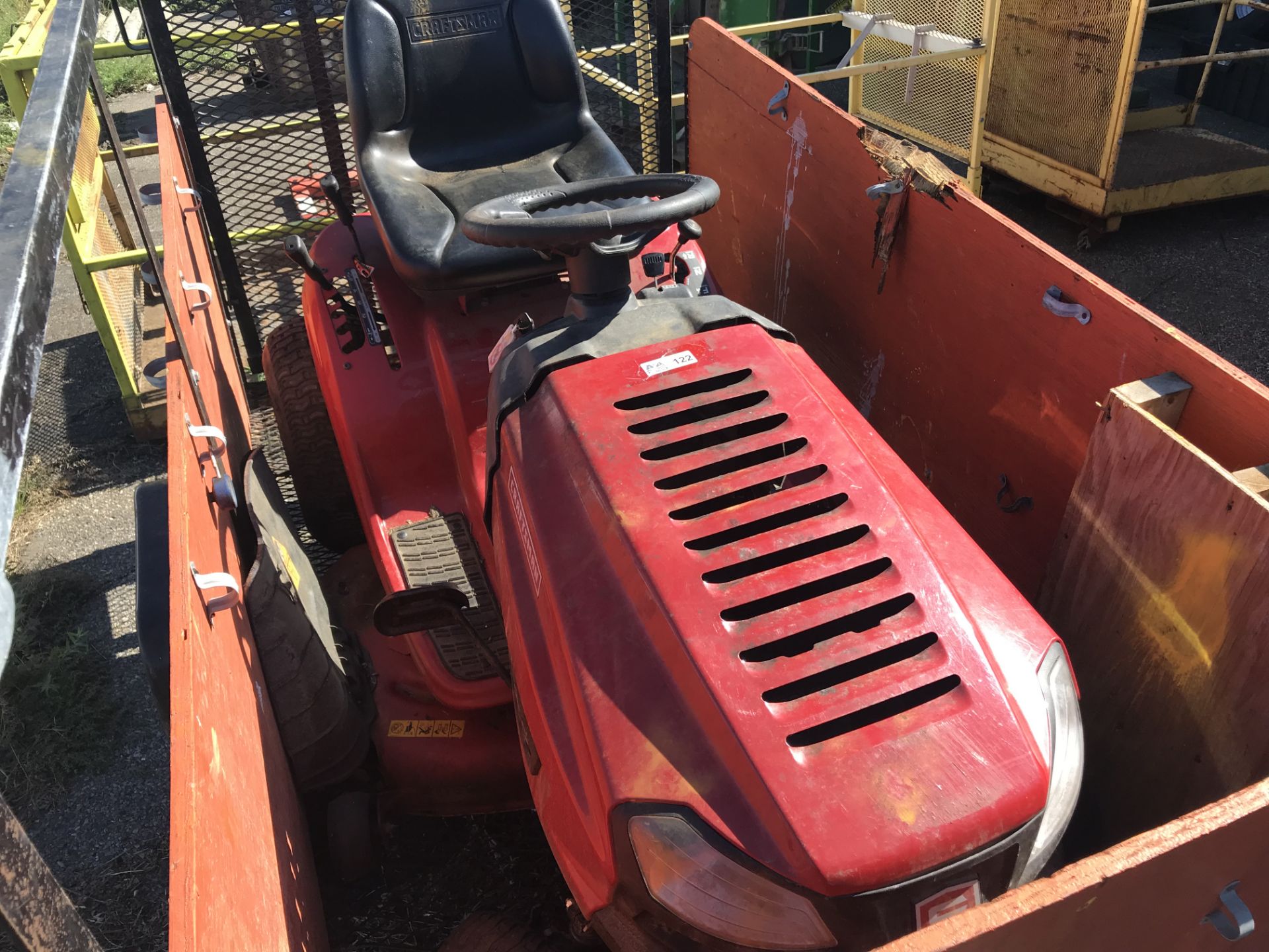 Craftsman Riding Mower with Trailer (Located at 8300 National Highway, Pennsauken, NJ) - Image 6 of 8