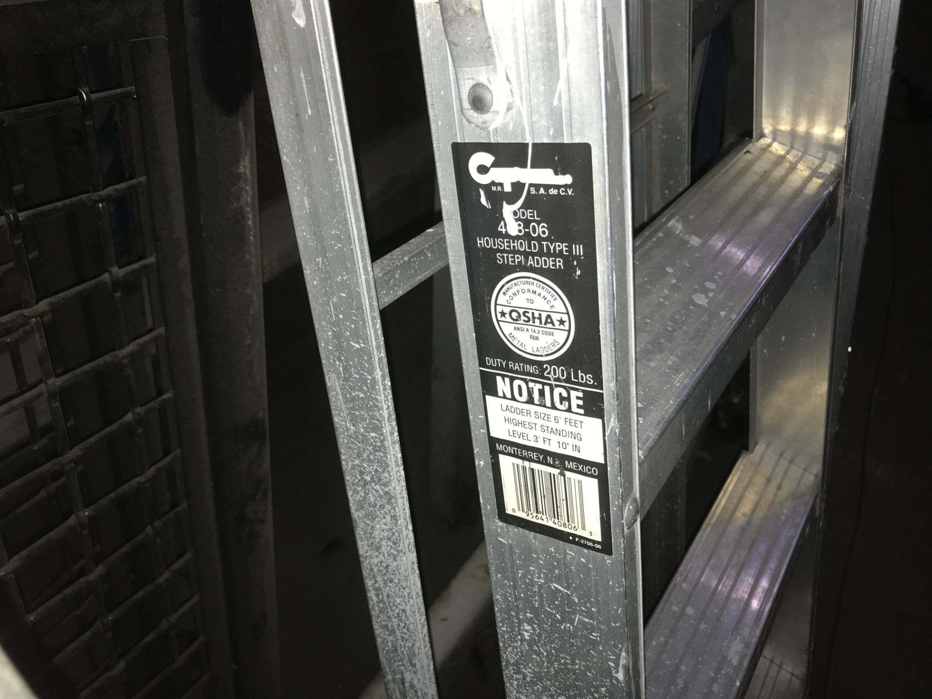6' Aluminum Step Ladder (Located at 8300 National Highway, Pennsauken, NJ) - Image 3 of 3