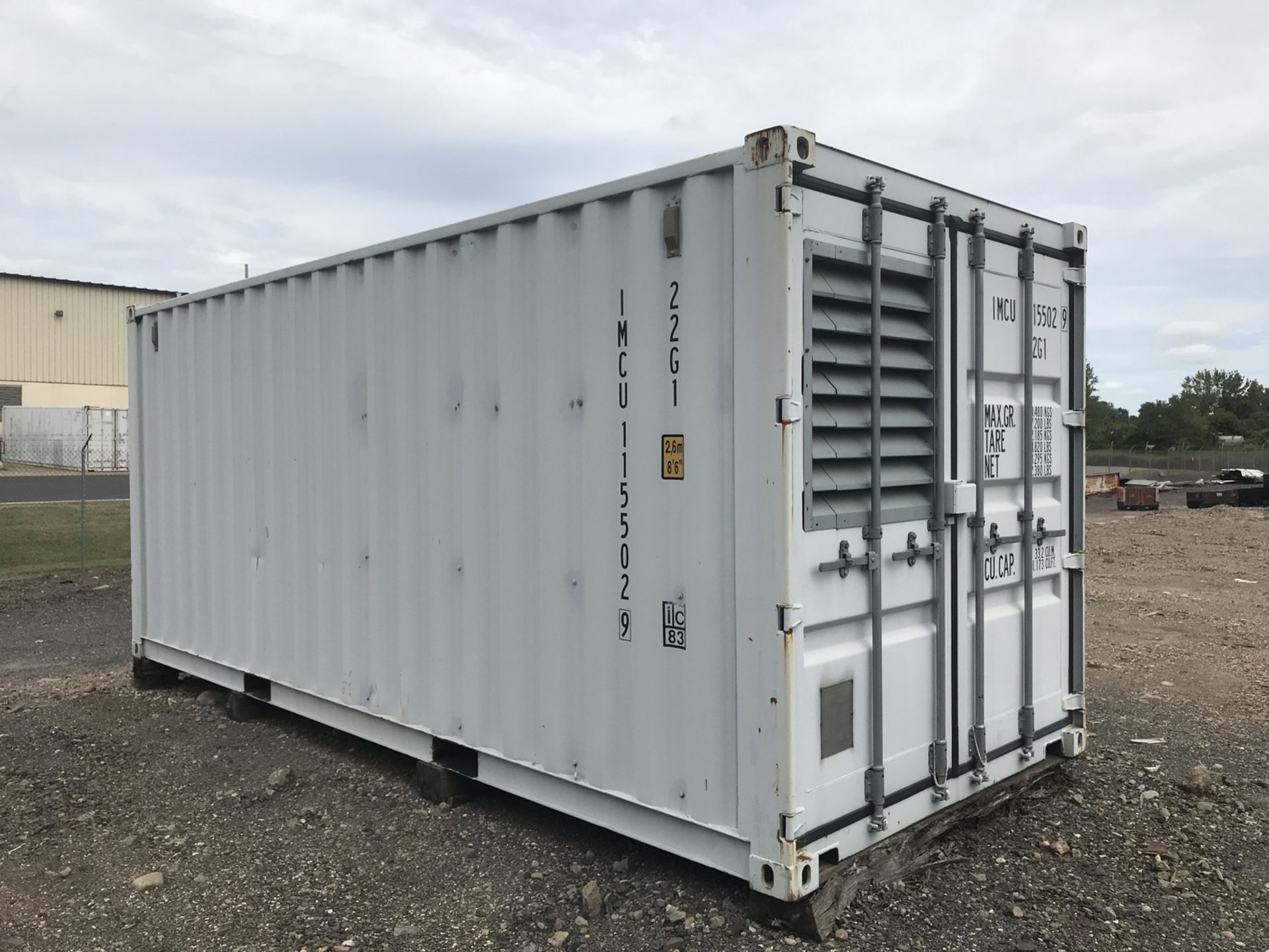 Portable Jobsite Standby Generator Set in a 20' Shipping Container, Includes a Kohler Mdl. - Image 11 of 13