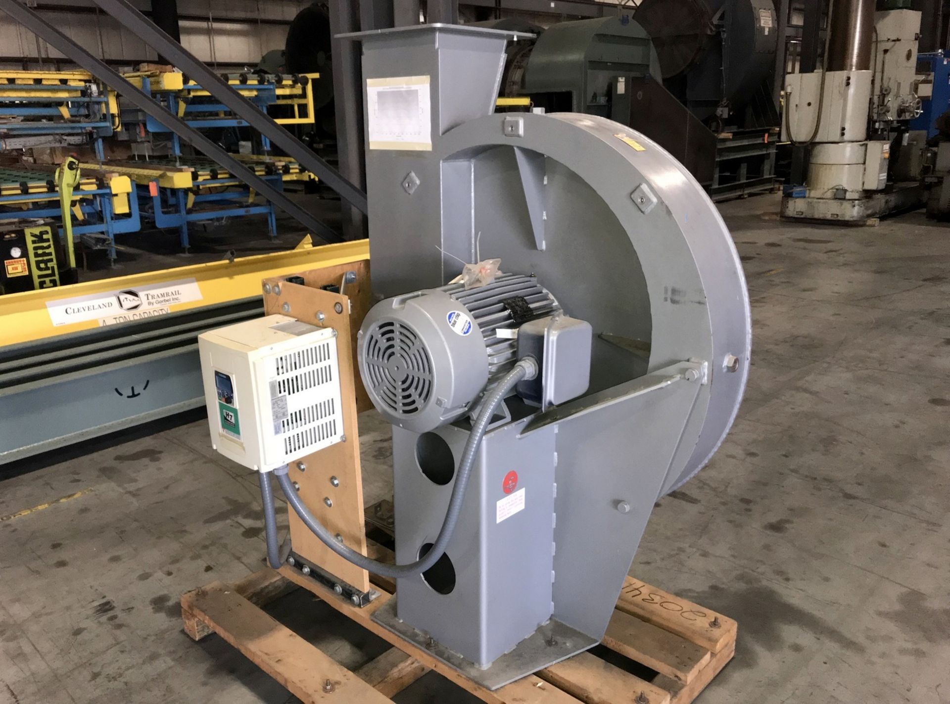 North American Mfg. Mdl. 2316-33/1-T30D Turbo Blower, Volume 4100 CFM, Pressure 16 OSI, Fan 48" - Image 3 of 9