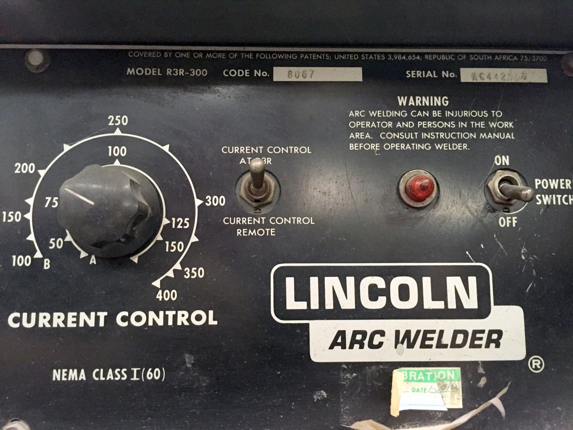 Lincoln Electric IdealArc R3R-300 DC Arc Welder (This Lot is located at 201 Dean Sievers Place, - Image 8 of 8