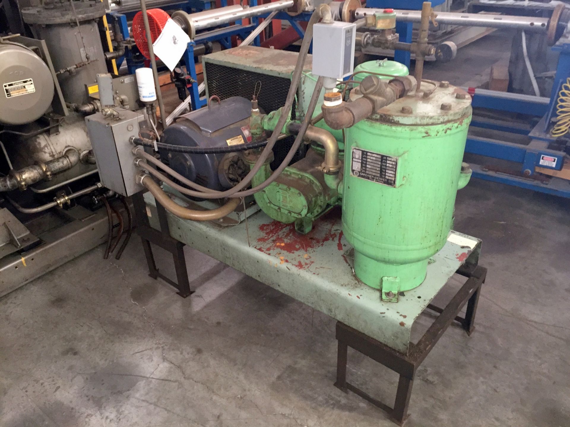 Gardner Denver Mdl. SFA-2190RPM Electra Screw Air Compressor, 25Hp, Air Cooled (This Lot is
