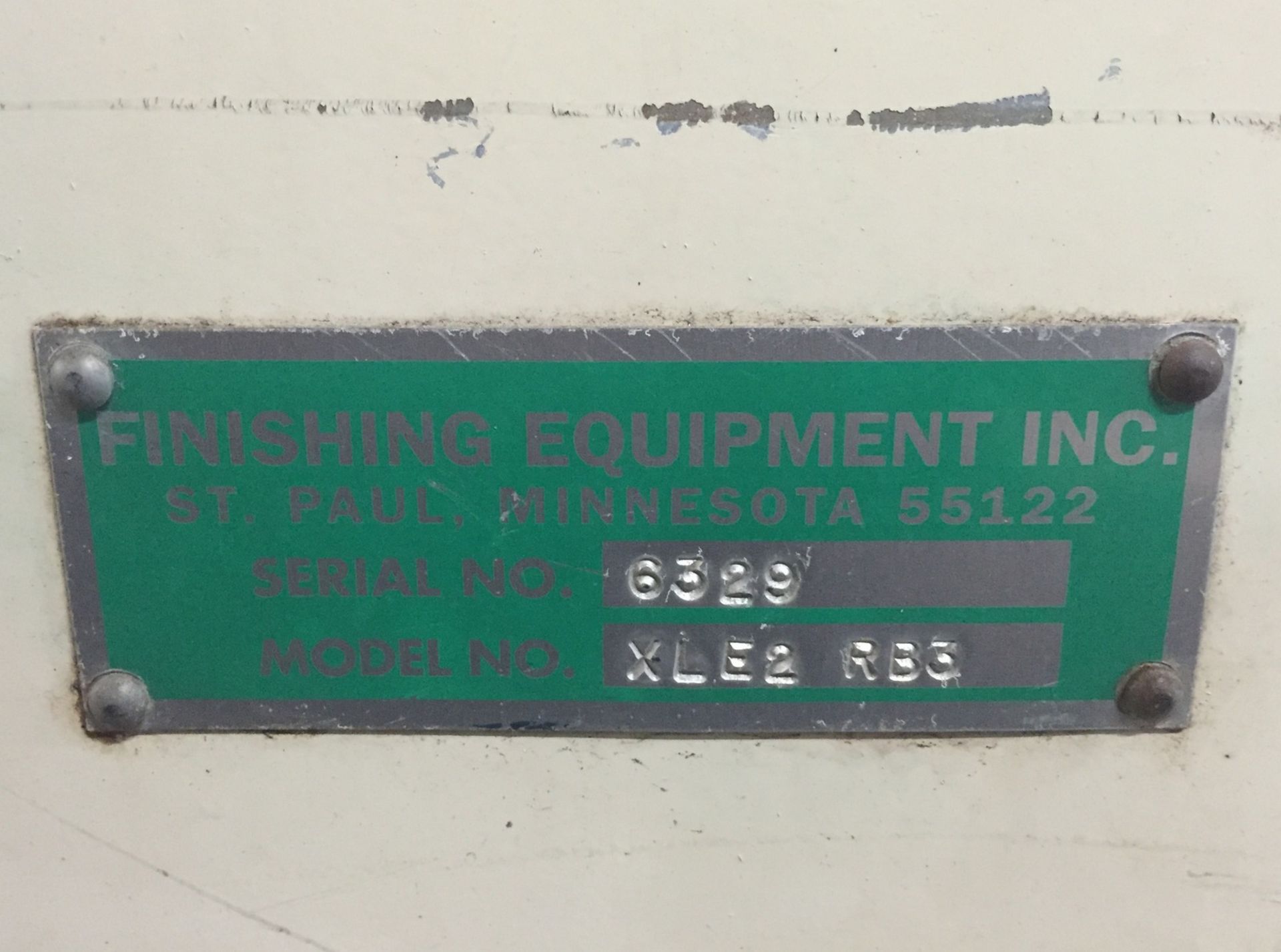 Finishing Equipment Inc. Mdl. XLE2 RB3 Vapor Degreaser, Working Capacity 44" x 28" x 32", - Image 8 of 9