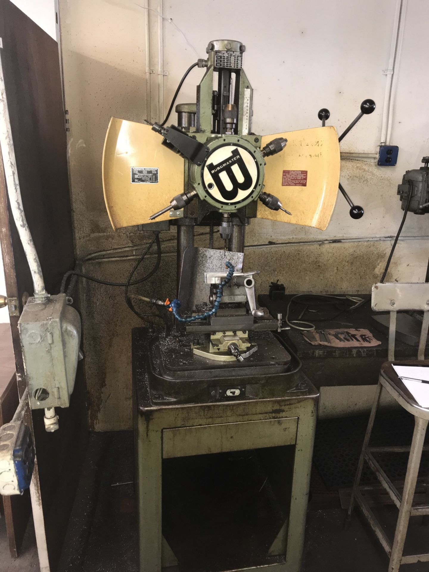 Burgmaster Mdl. ID-2923 Turret Drill Press, 6-Position Turret, Bench Mounted (This Lot is located at - Image 2 of 5