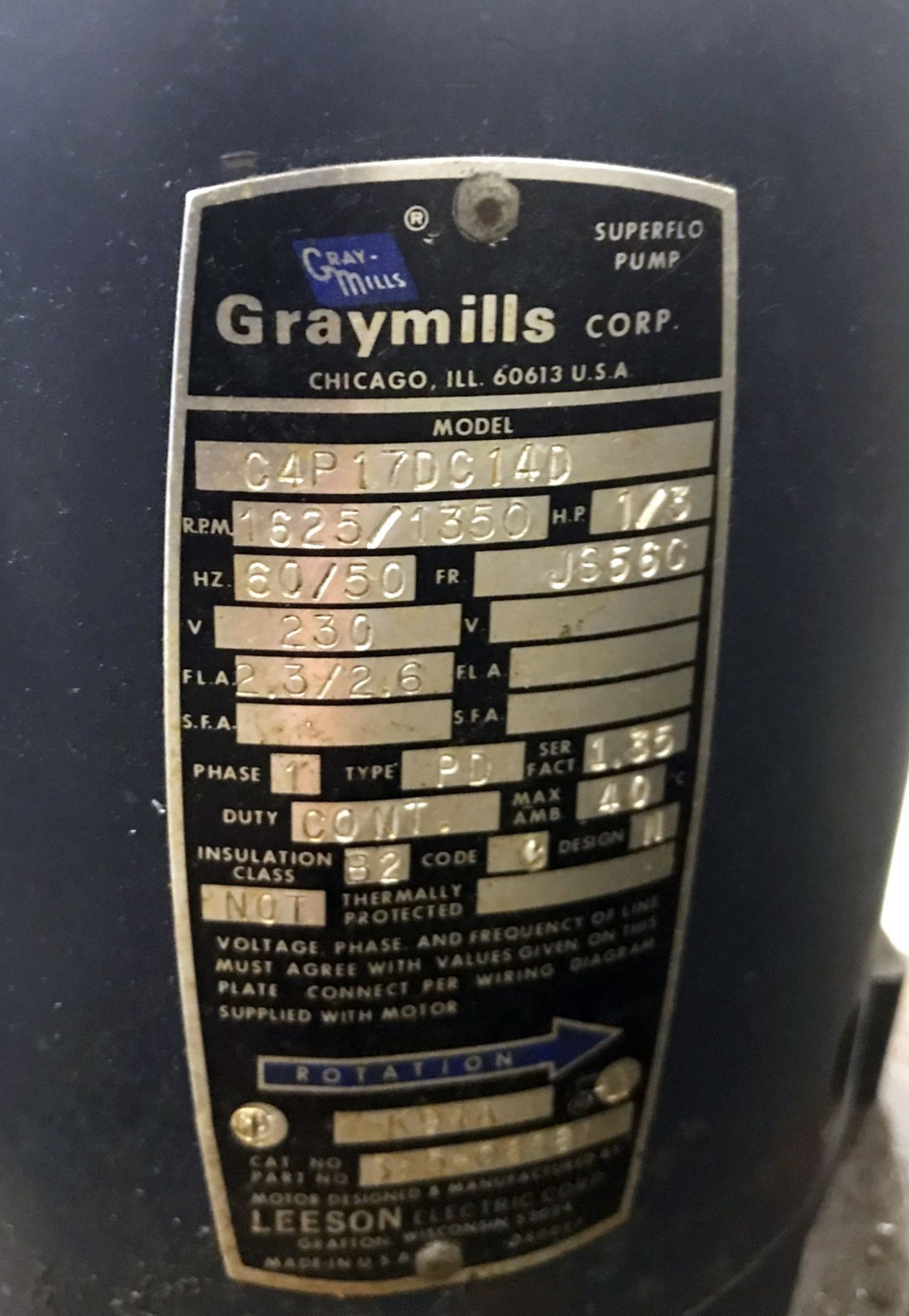 Graymills Mdl. TH24205LP-5 Parts Washer, Internal Area 24" x 24" x 24" (This Lot is located at 201 - Image 7 of 7