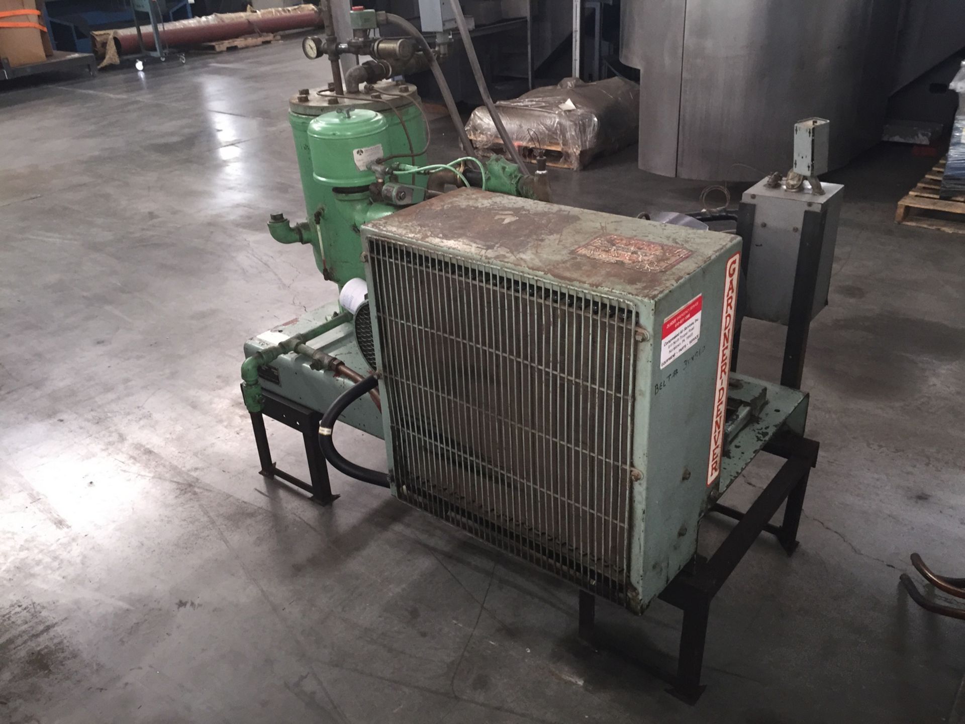 Gardner Denver Mdl. SFA-2190RPM Electra Screw Air Compressor, 25Hp, Air Cooled (This Lot is - Image 4 of 6
