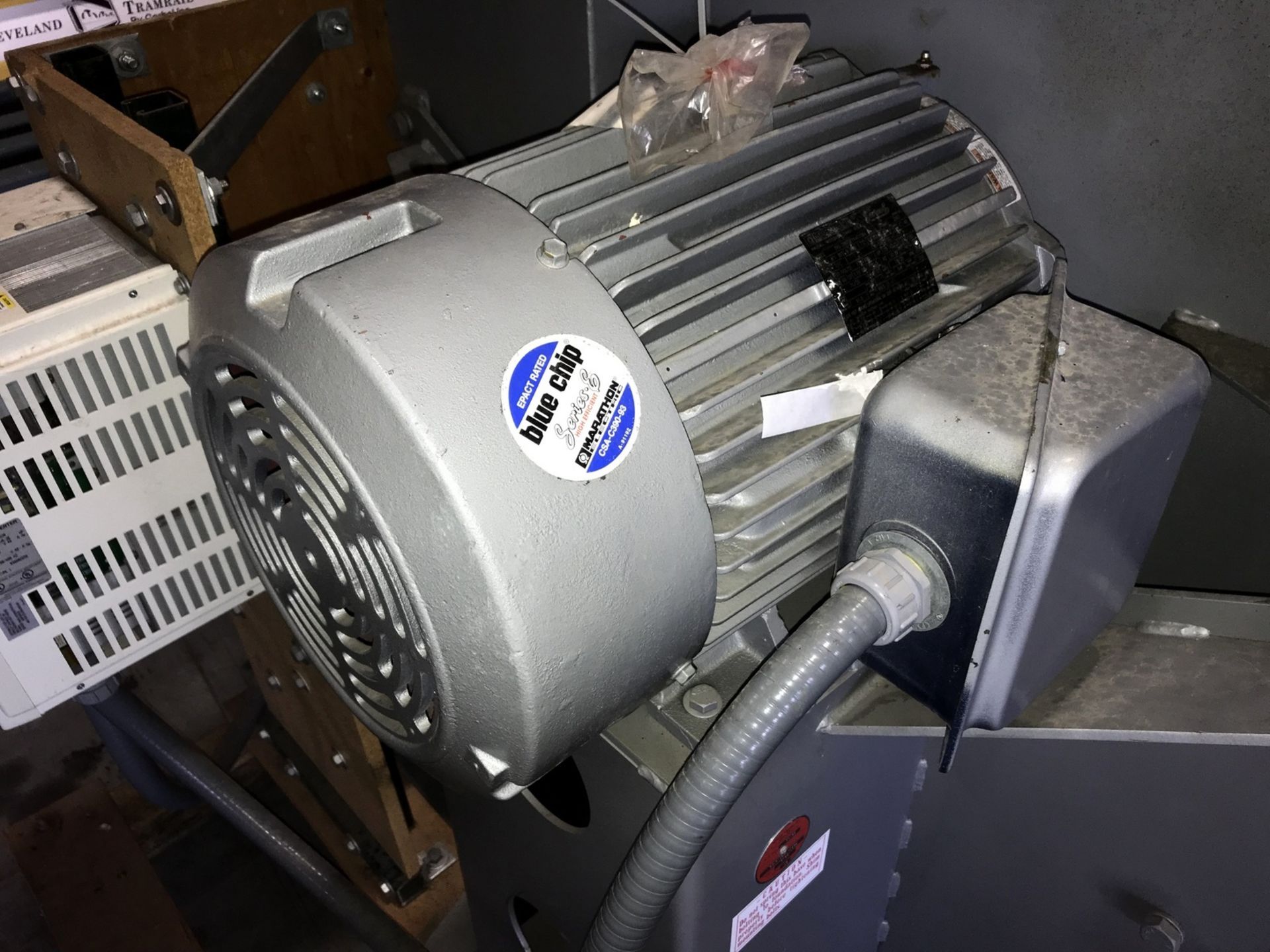 North American Mfg. Mdl. 2316-33/1-T30D Turbo Blower, Volume 4100 CFM, Pressure 16 OSI, Fan 48" - Image 7 of 9