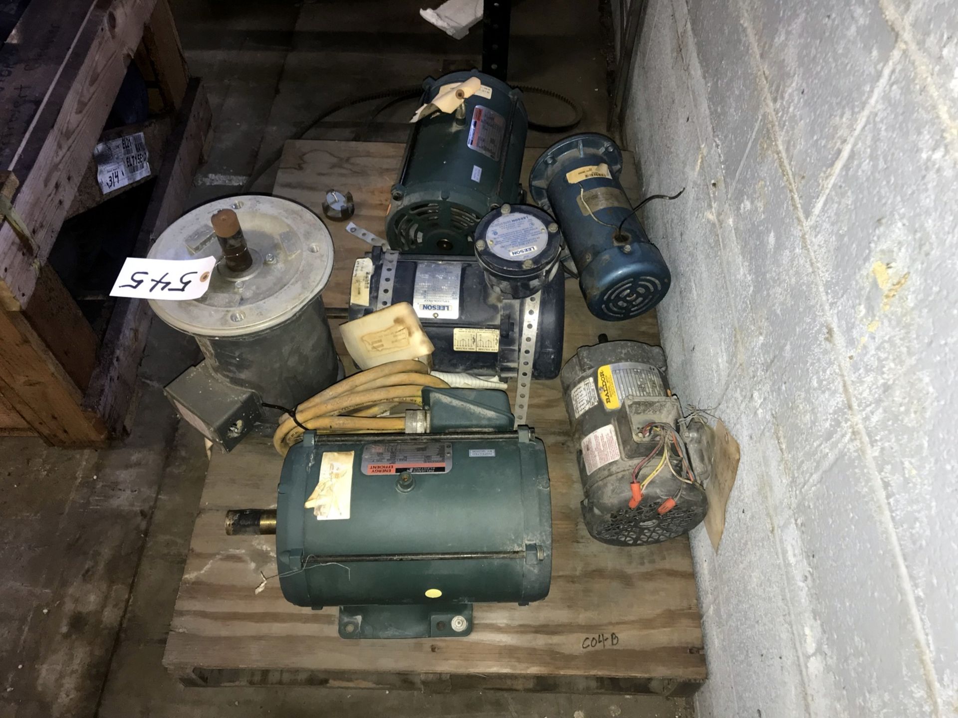 Skid of New and Used Motors (Located at 8300 National Highway, Pennsauken, NJ) - Image 2 of 7