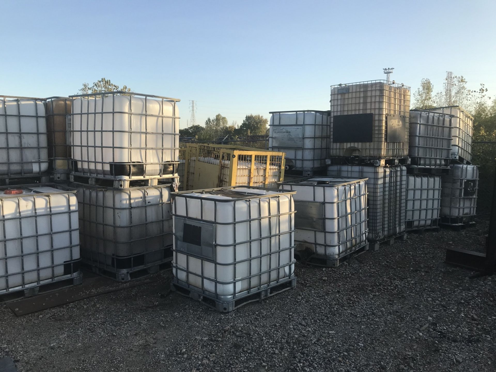 Approximately (20) Liquid Storage Totes (This Lot is located at 201 Dean Sievers Place, Morrisville,