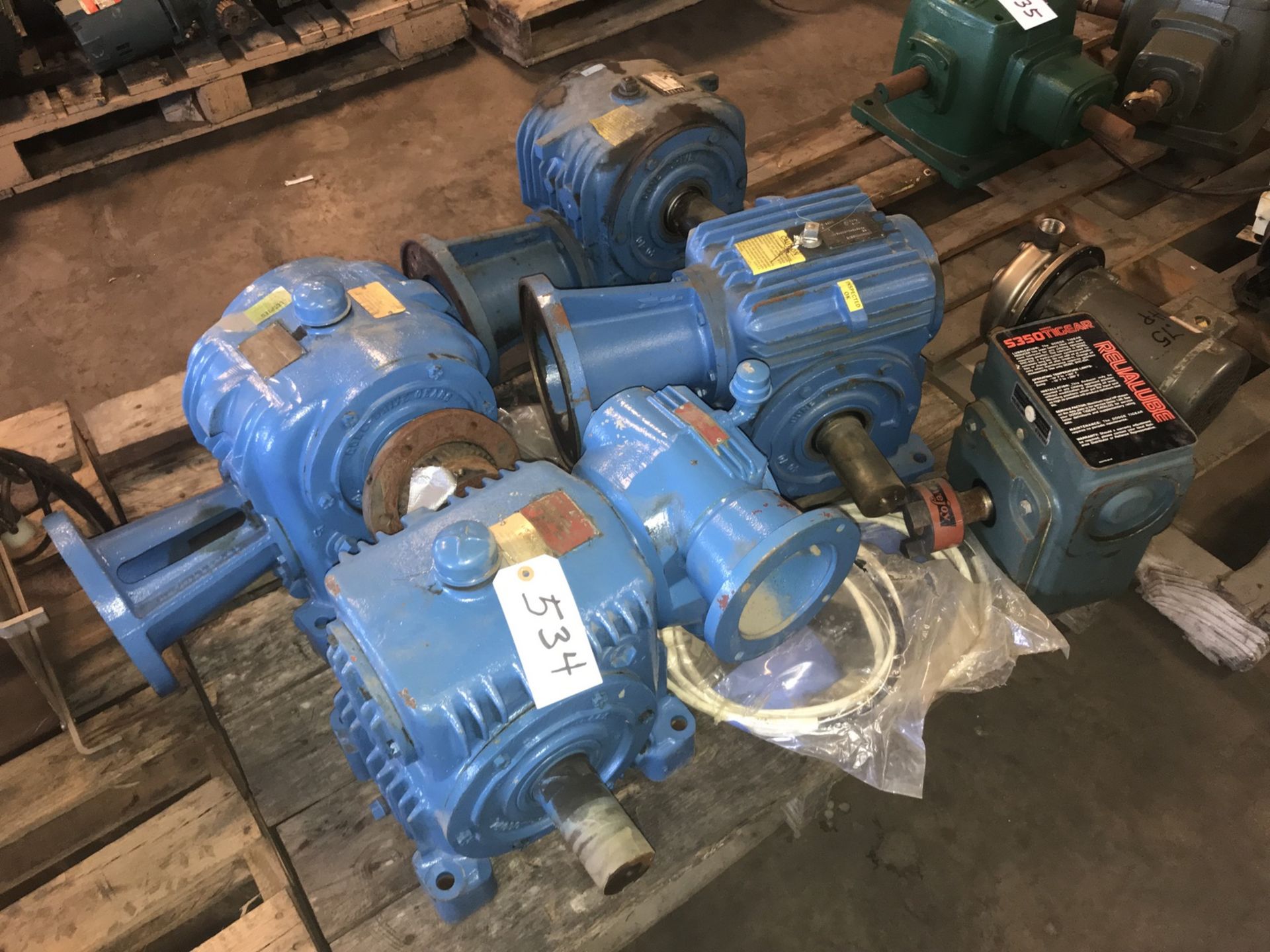(4) Reconditioned Cone Gear Reducers and Misc. Parts (Located at 8300 National Highway,