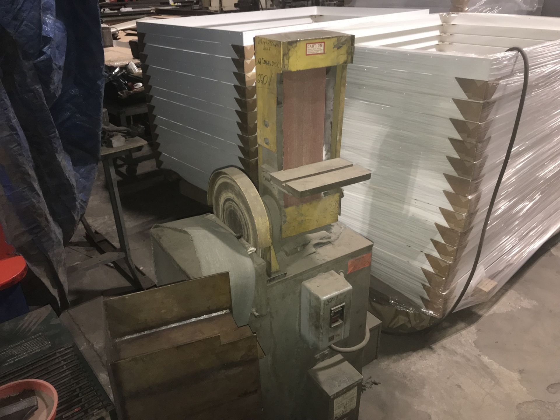 Combination Belt and Disc Sander, 6" x 48" Belt, 12"Diameter Disc, 220V (This Lot is located at - Image 2 of 2