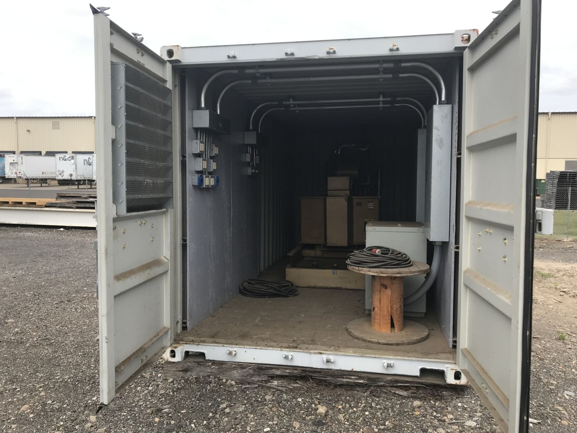 Portable Jobsite Standby Generator Set in a 20' Shipping Container, Includes a Kohler Mdl. - Image 2 of 13