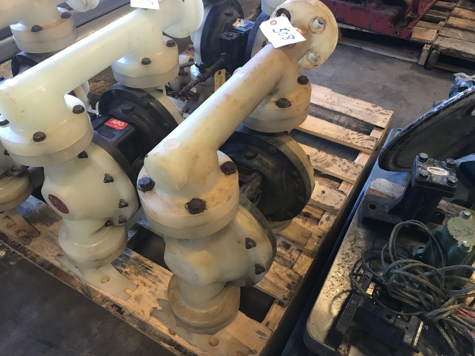 ARO 1.5" x 1.5" Diaphragm Pump (Located at 8300 National Highway, Pennsauken, NJ)