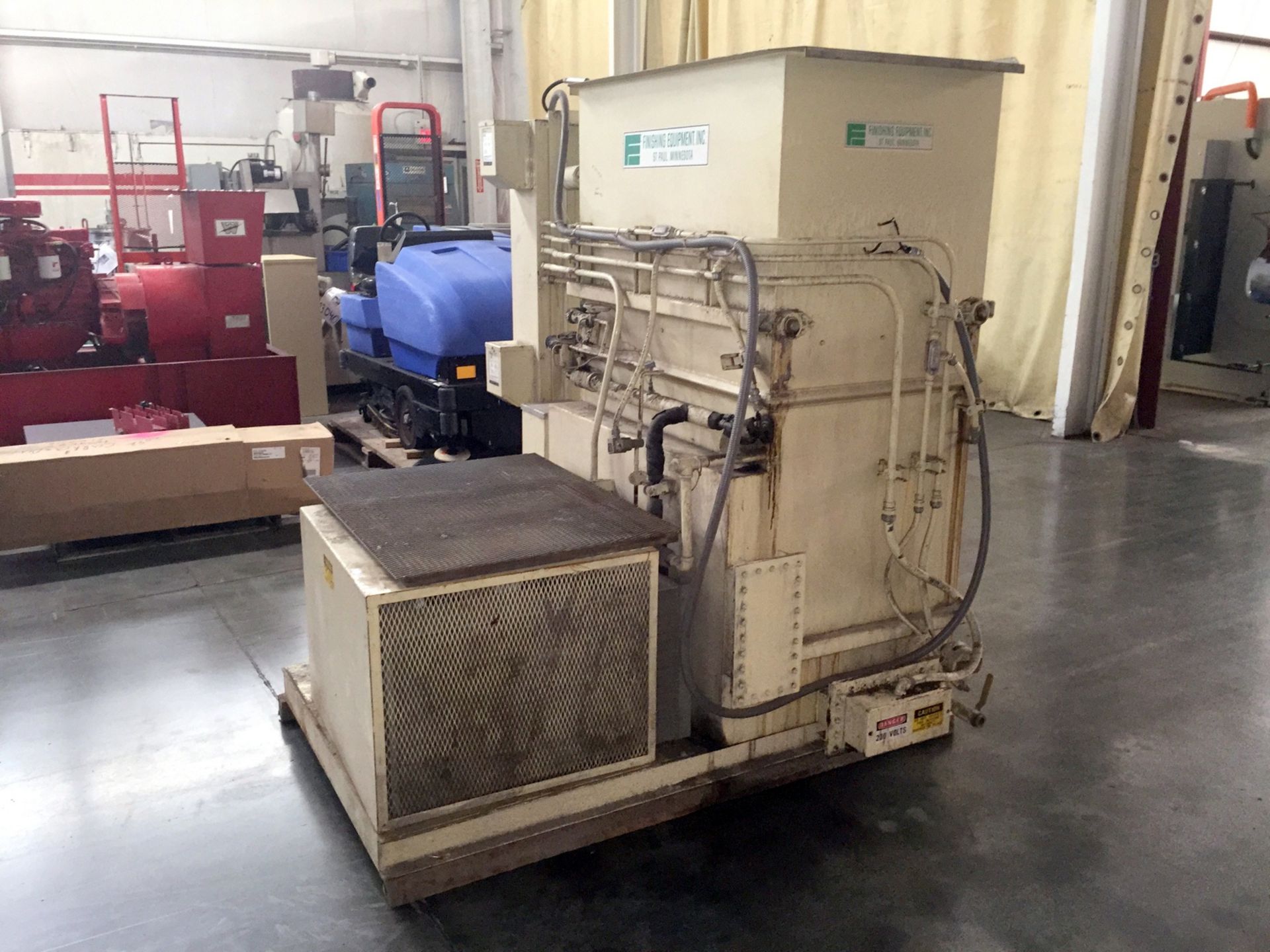 Finishing Equipment Inc. Mdl. XLE2 RB3 Vapor Degreaser, Working Capacity 44" x 28" x 32", - Image 2 of 9